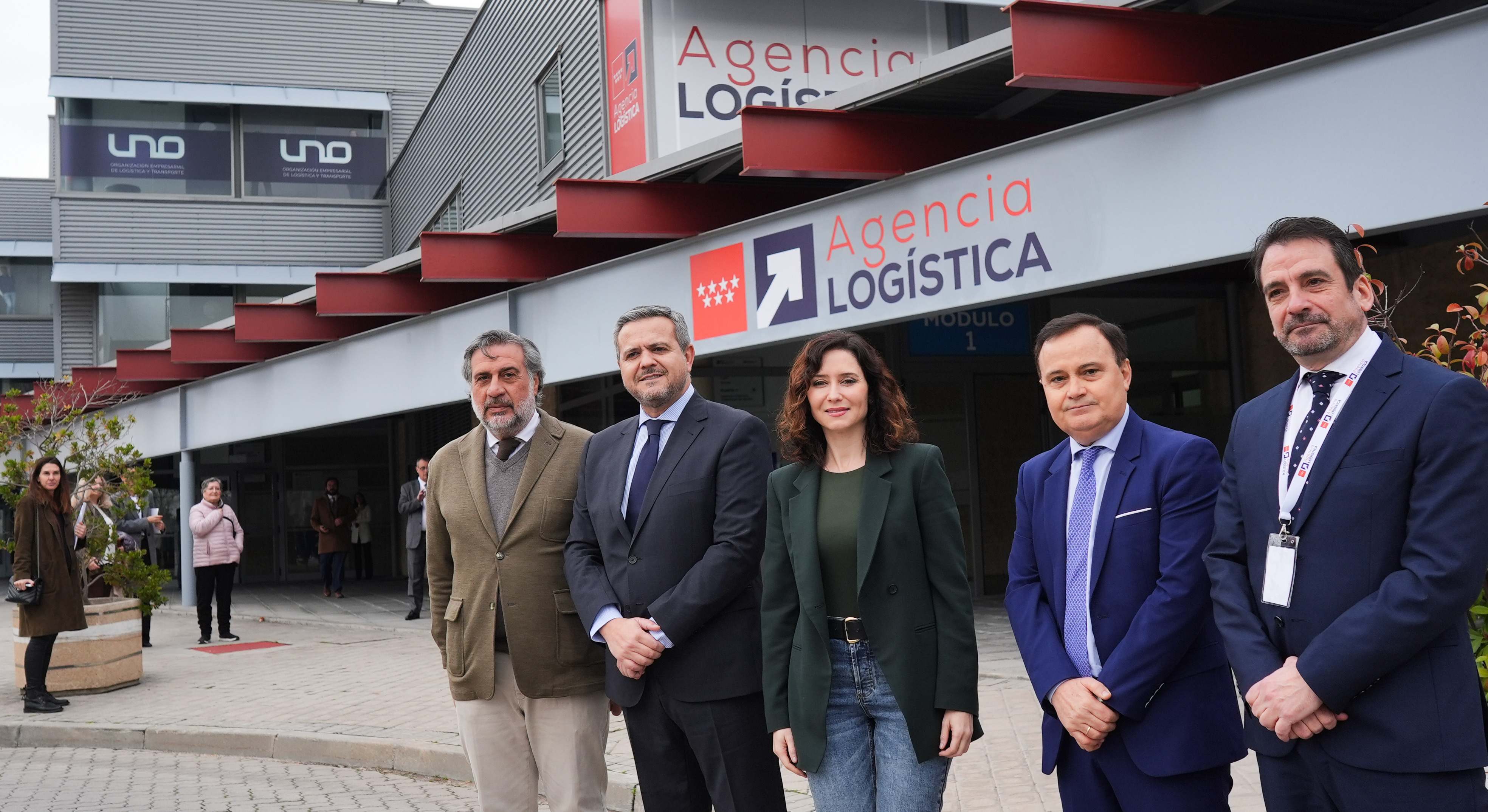 Isabel Díaz Ayuso, en la presentación de la Agencia Logística de Madrid
