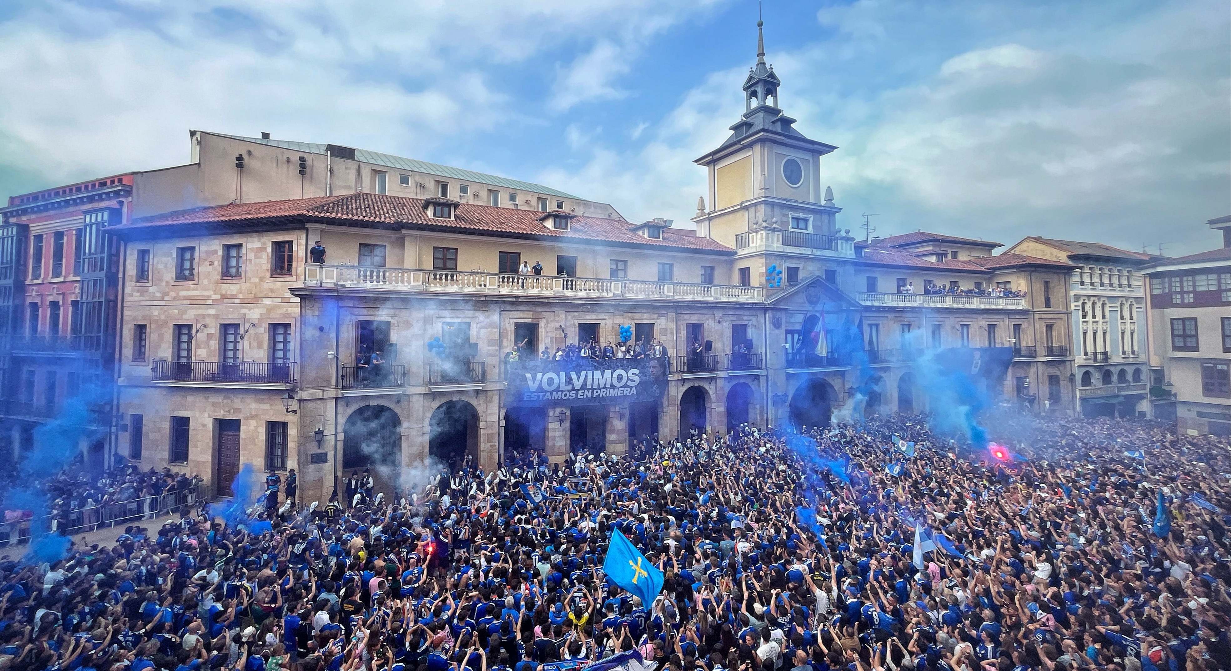 Celebración Ascenso Real Oviedo
