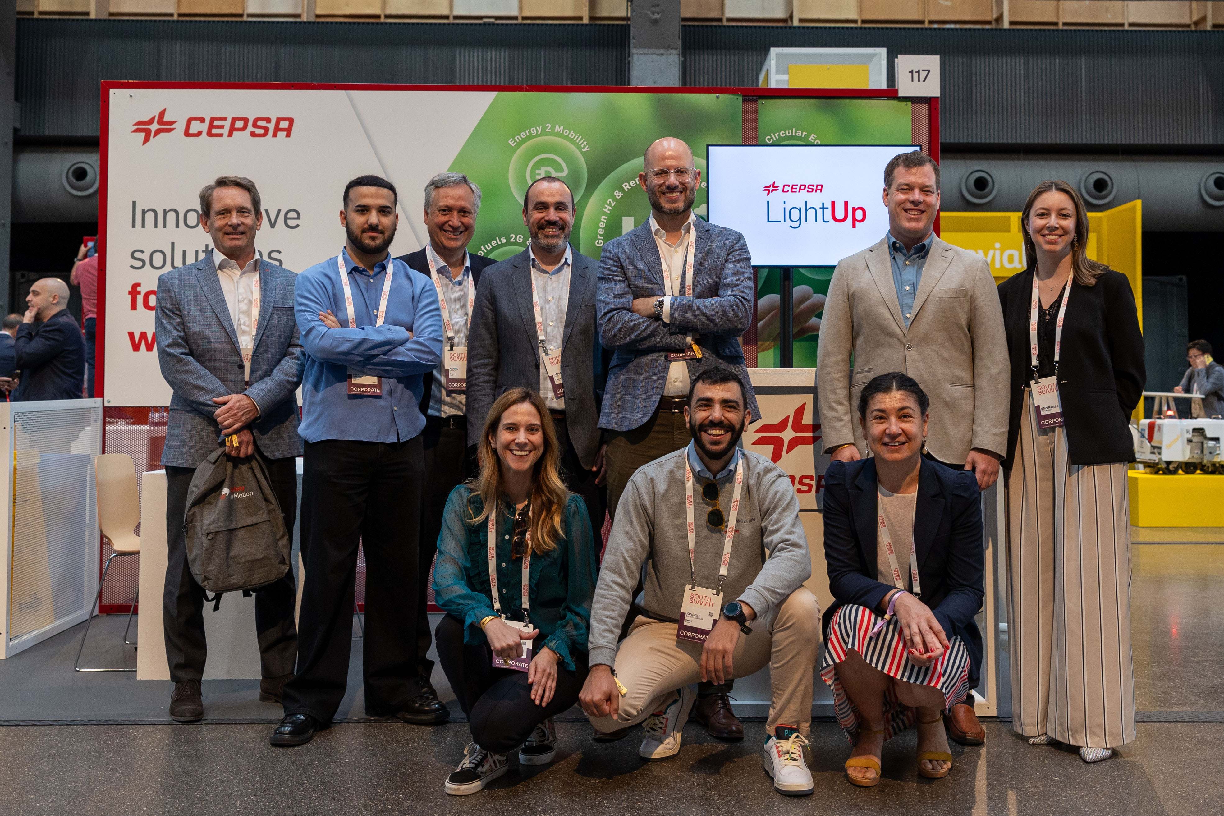 El equipo de Cepsa Light Up. CEPSA