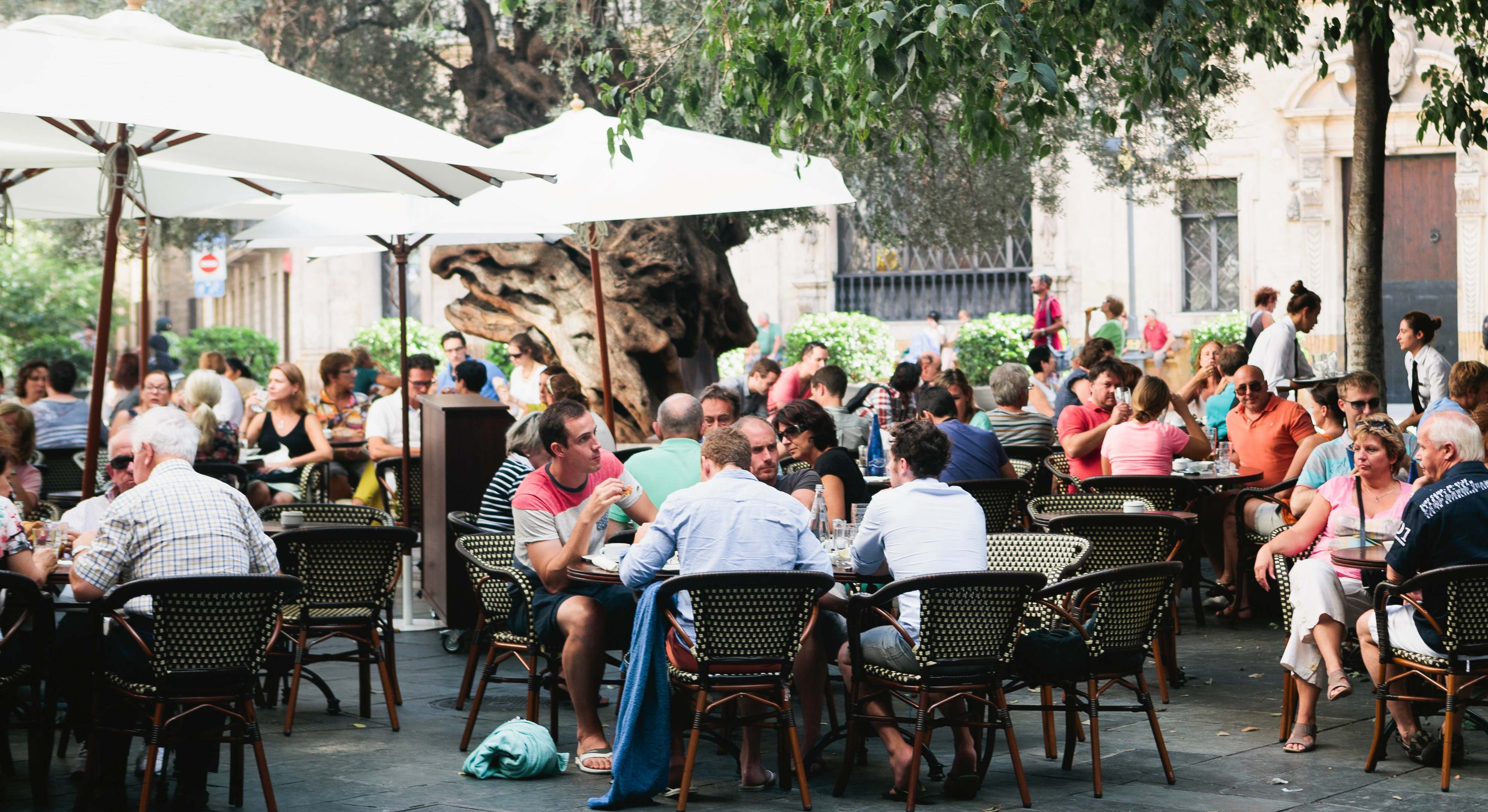 Terraza de un bar