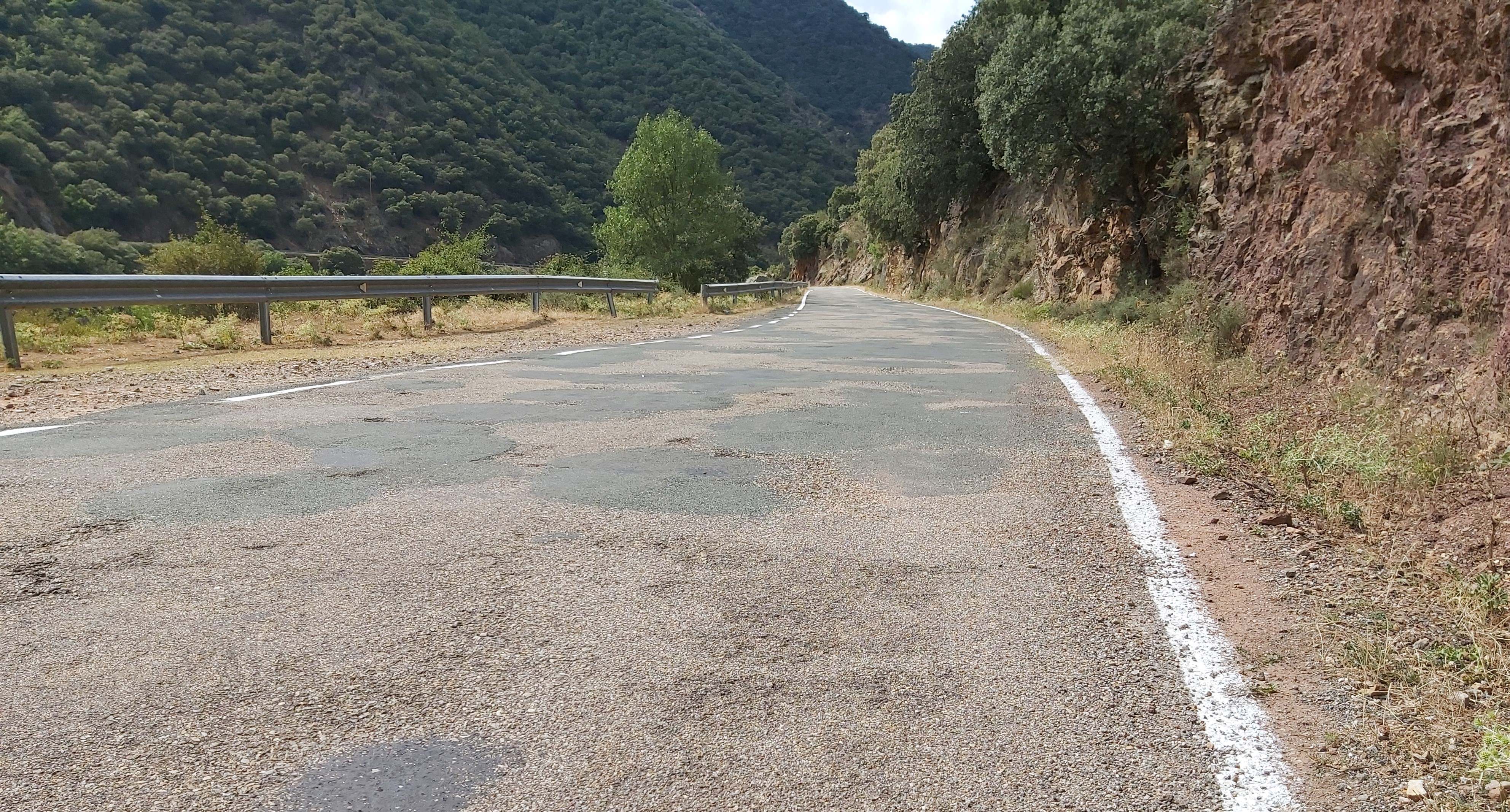 Deterioro carretera