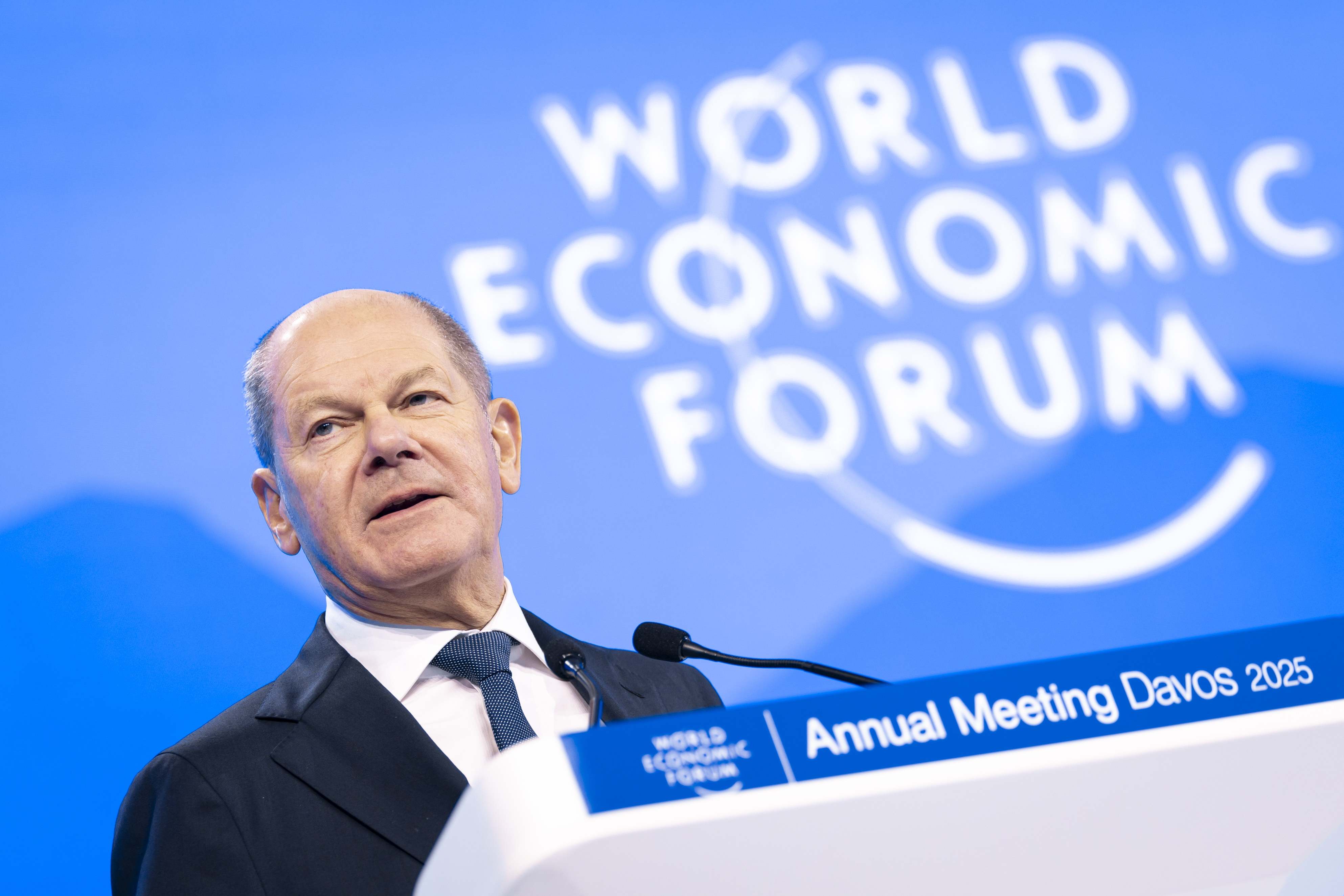 El canciller alemán, Olaf Scholz