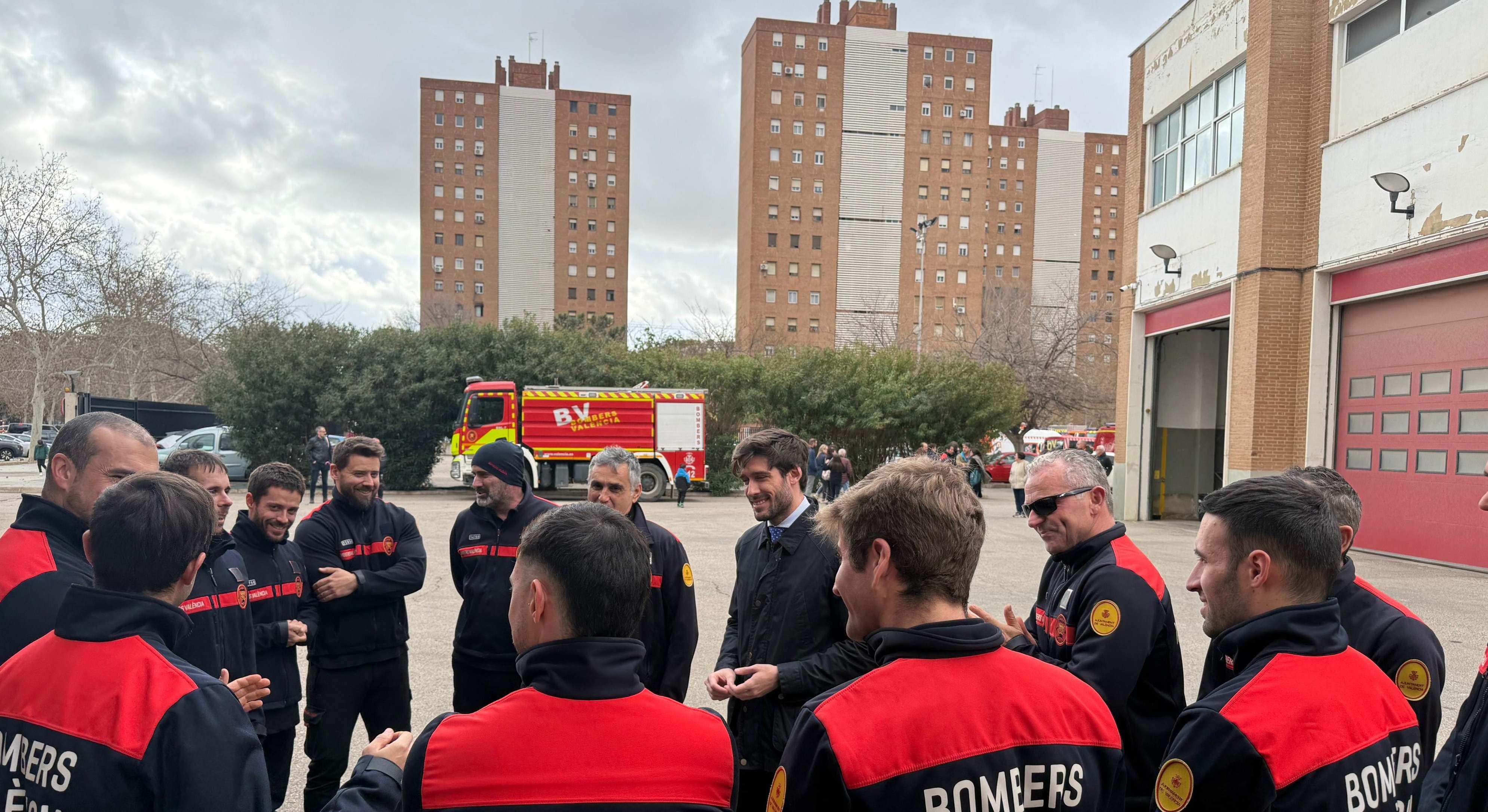 El Parque Central de Bomberos de Valencia.