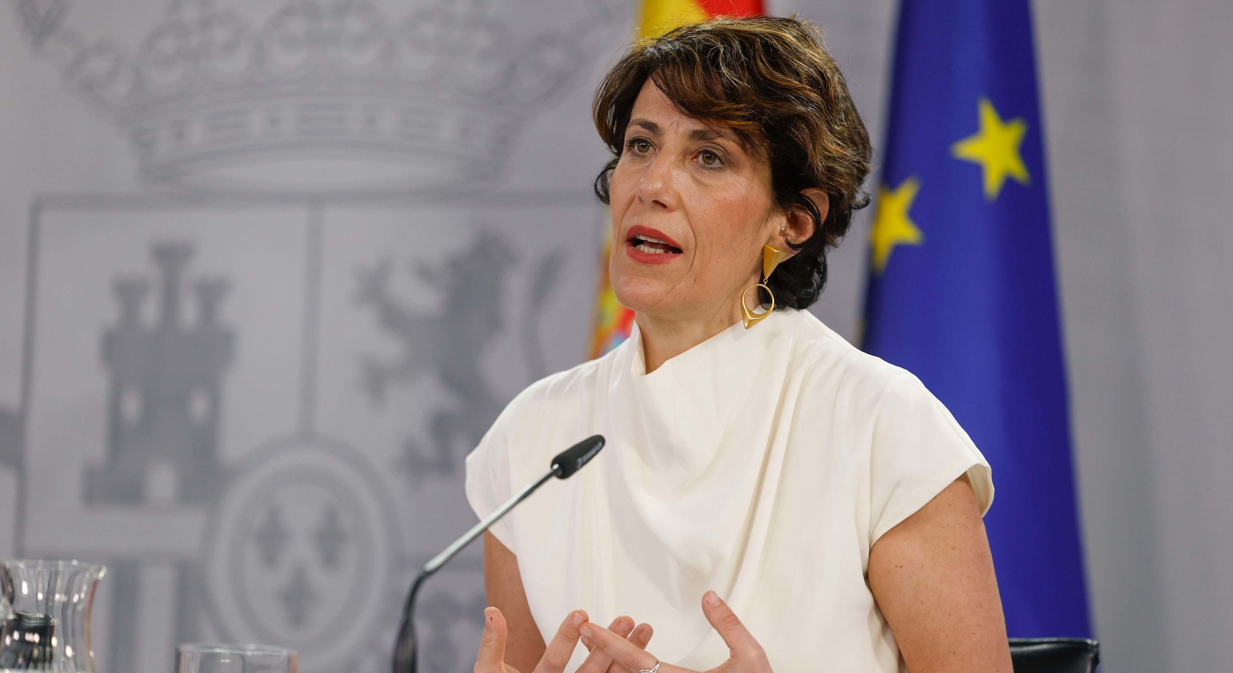 Elma Saiz, ministra de Inclusión, Seguridad Social y Migraciones