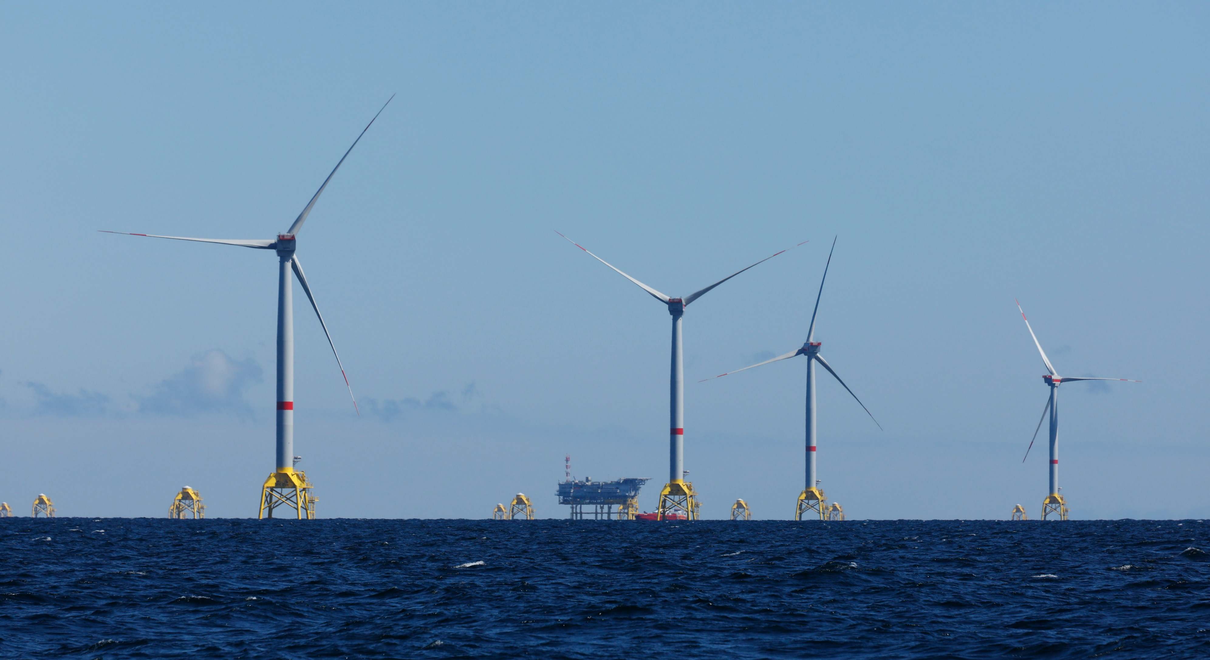 Parque eólico marino de Wikinger, en Alemania