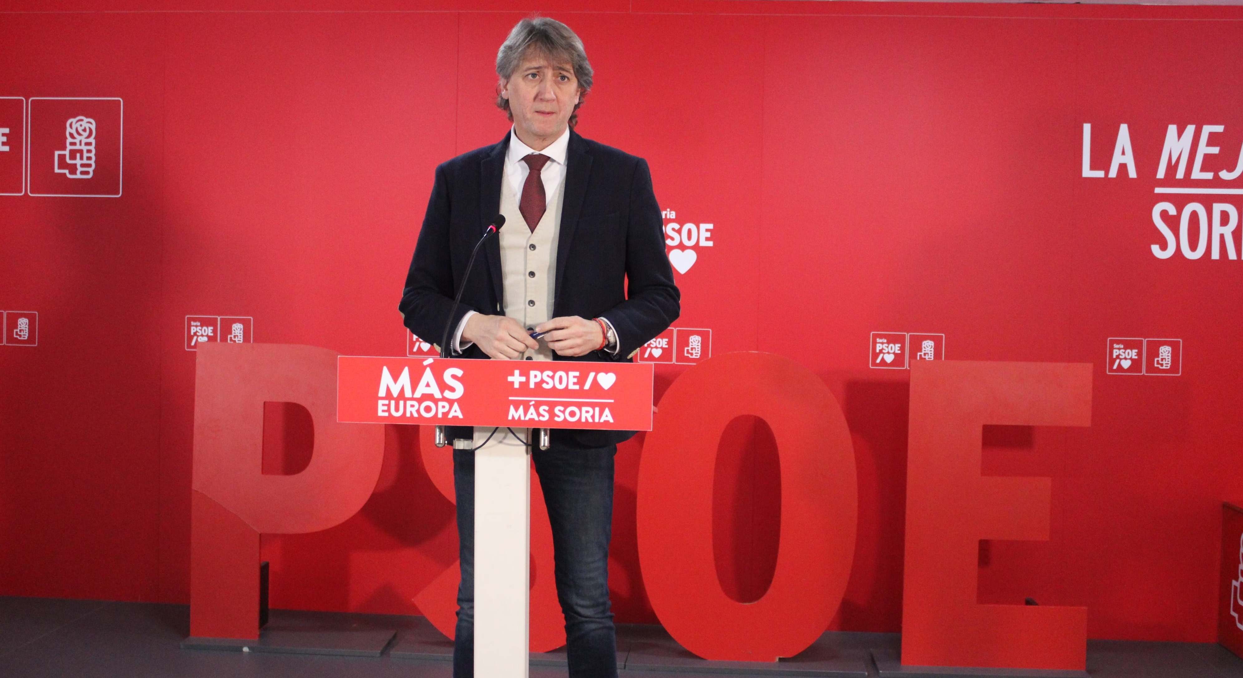 Carlos Martínez, alcalde de Soria.