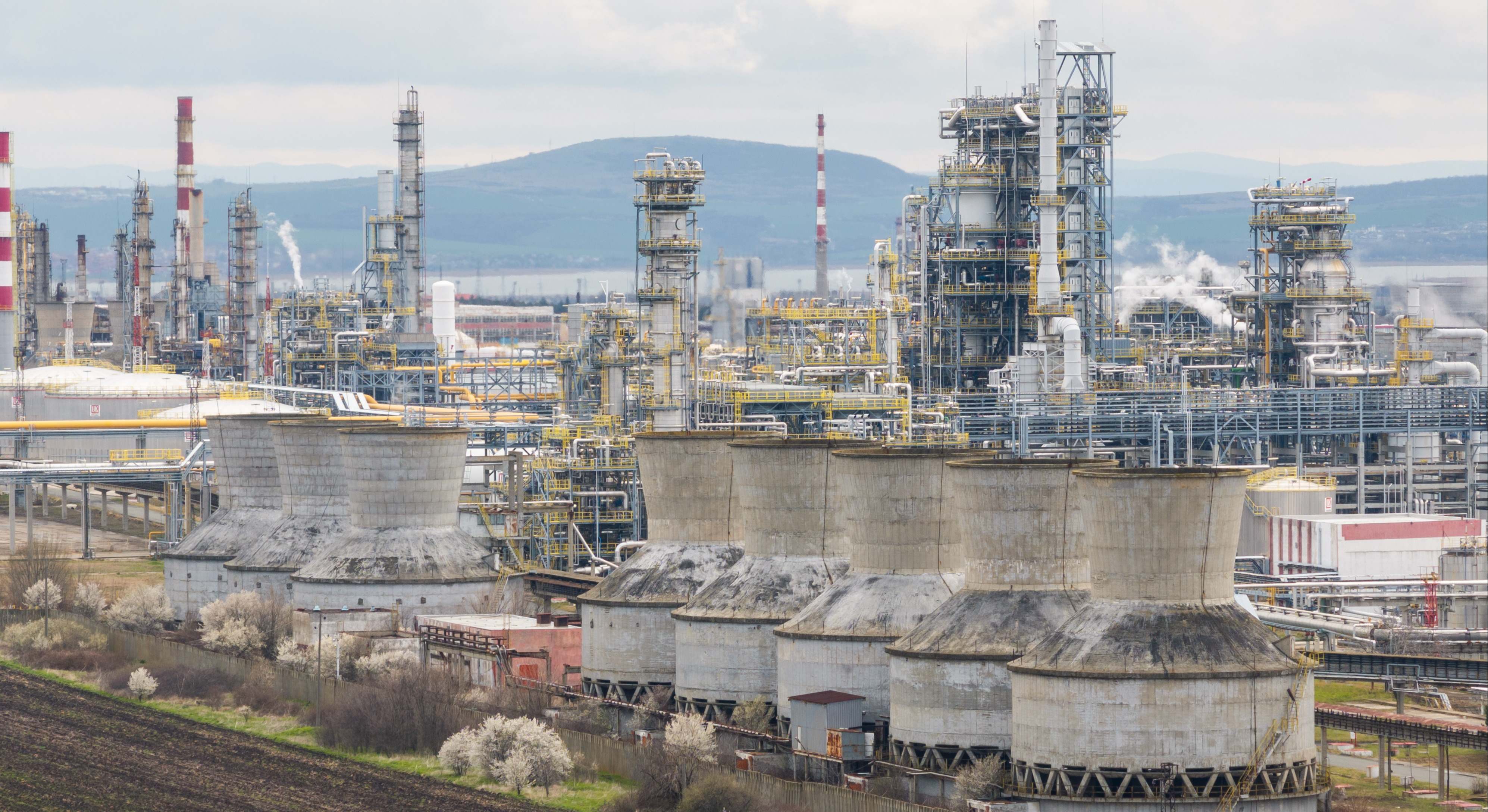 Una refinería de petróleo en Bulgaria