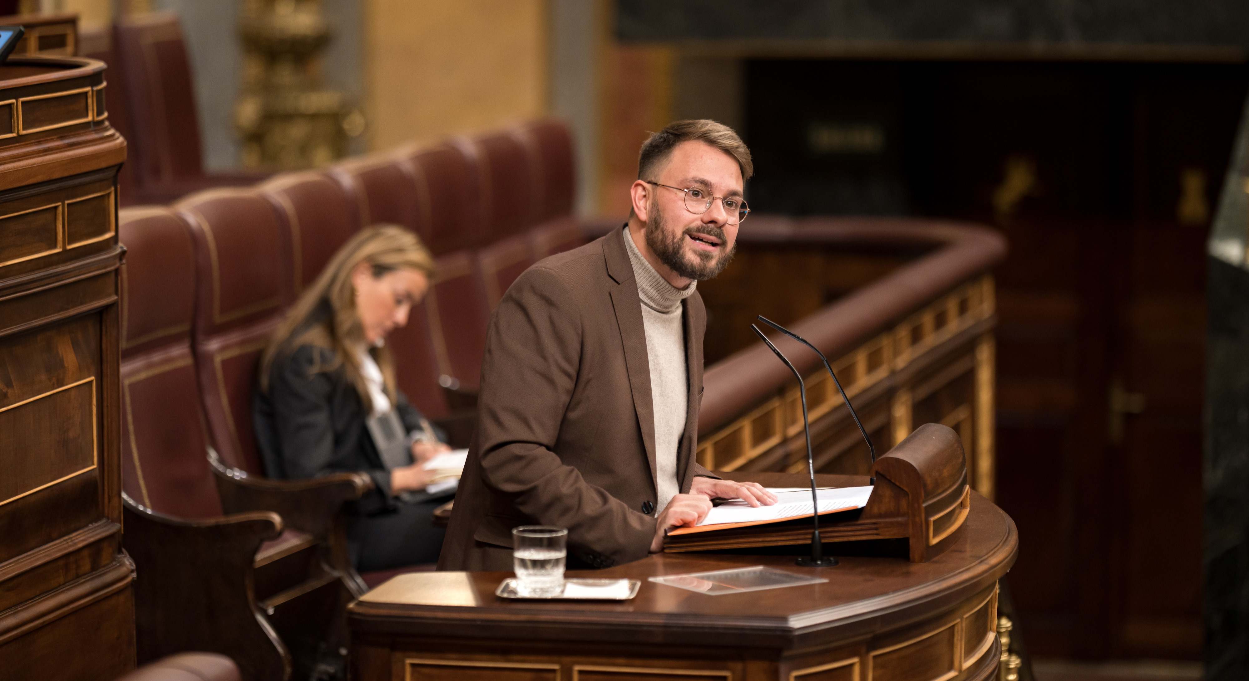 Alberto Ibáñez, en una sesión en el Congreso de los Diputados.