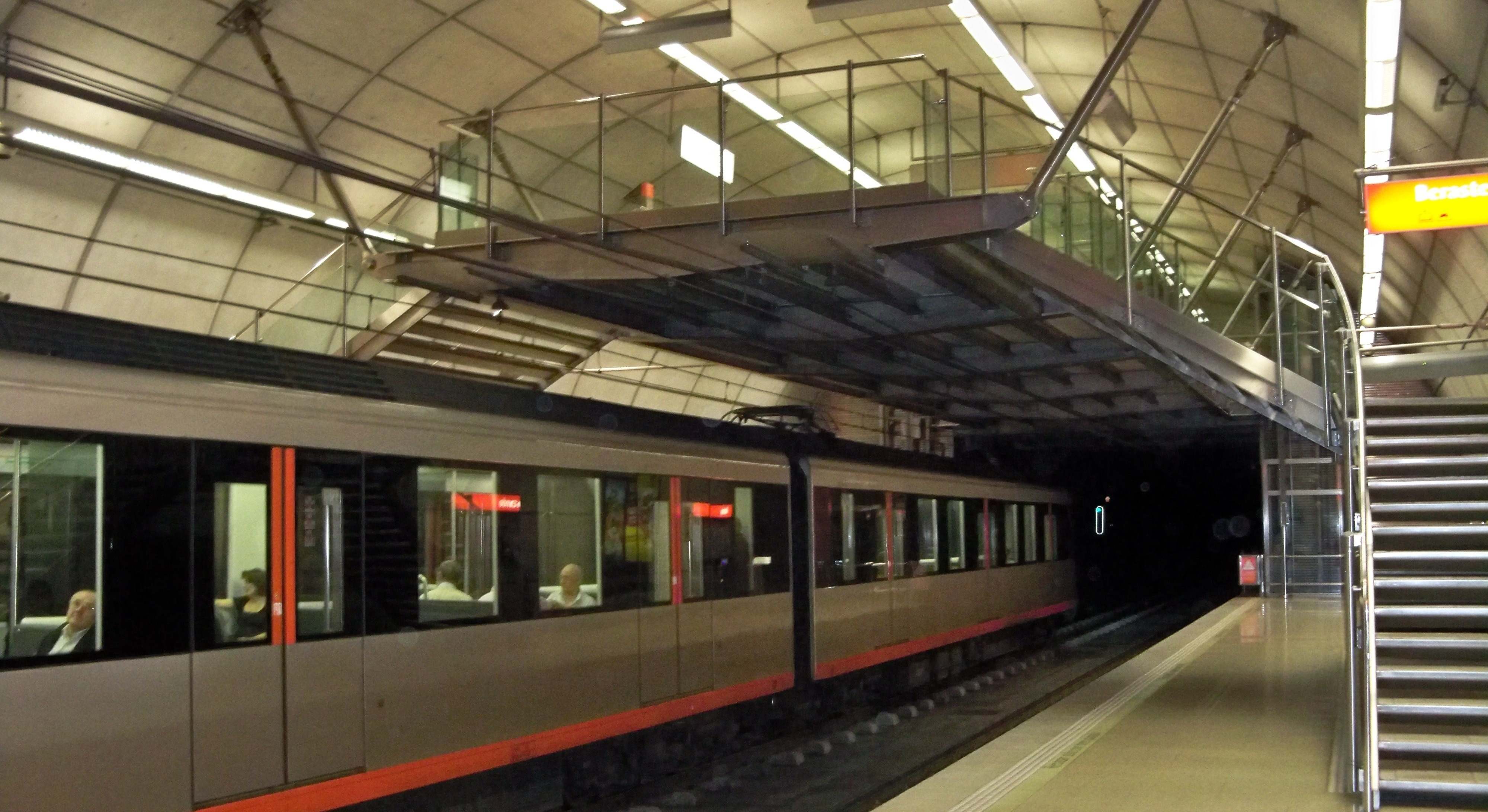 Imagen de recurso del Metro de Bilbao. Foto: EP.