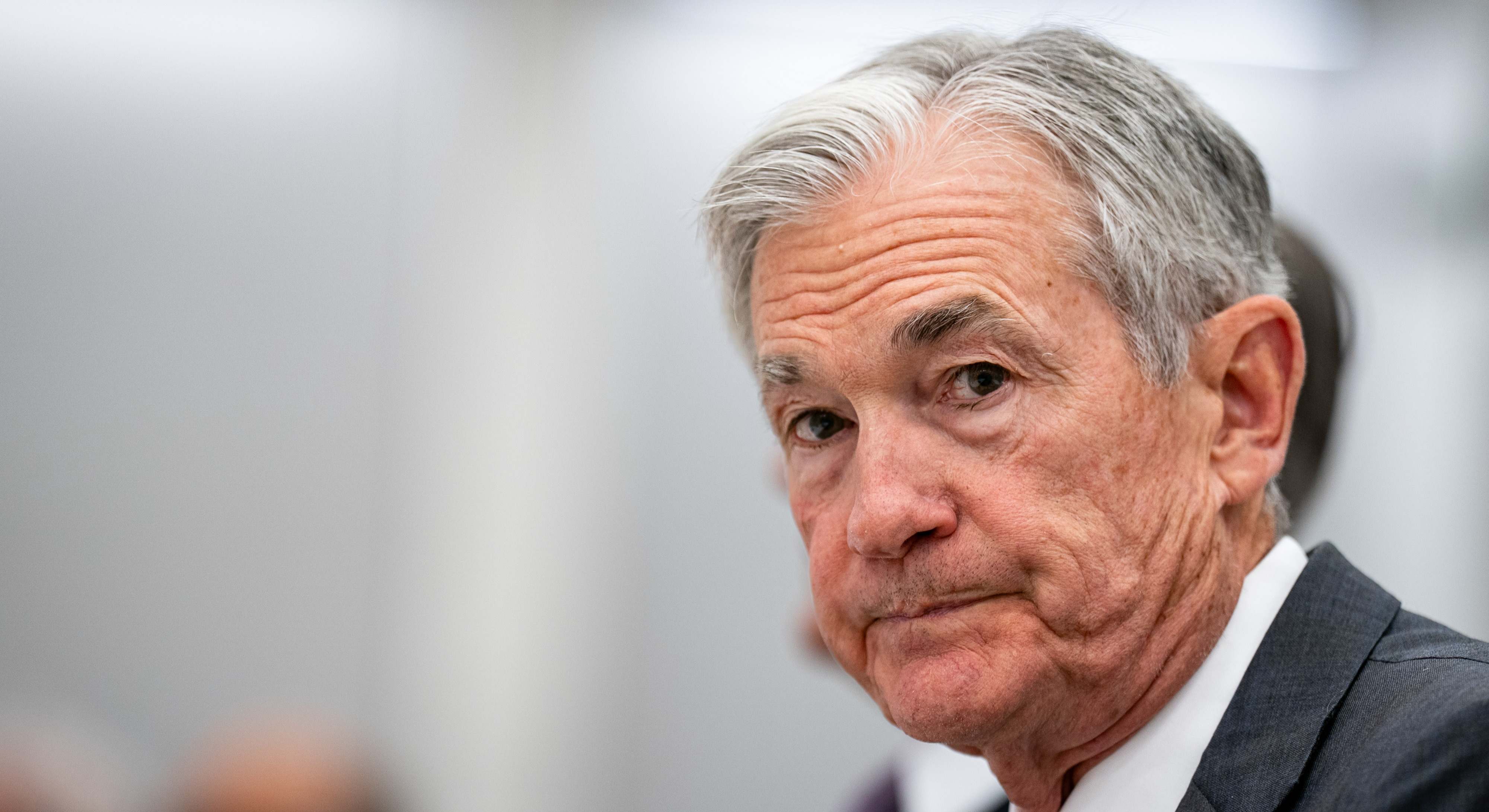Jerome Powell, presidente de la Fed. Foto: Bloomberg