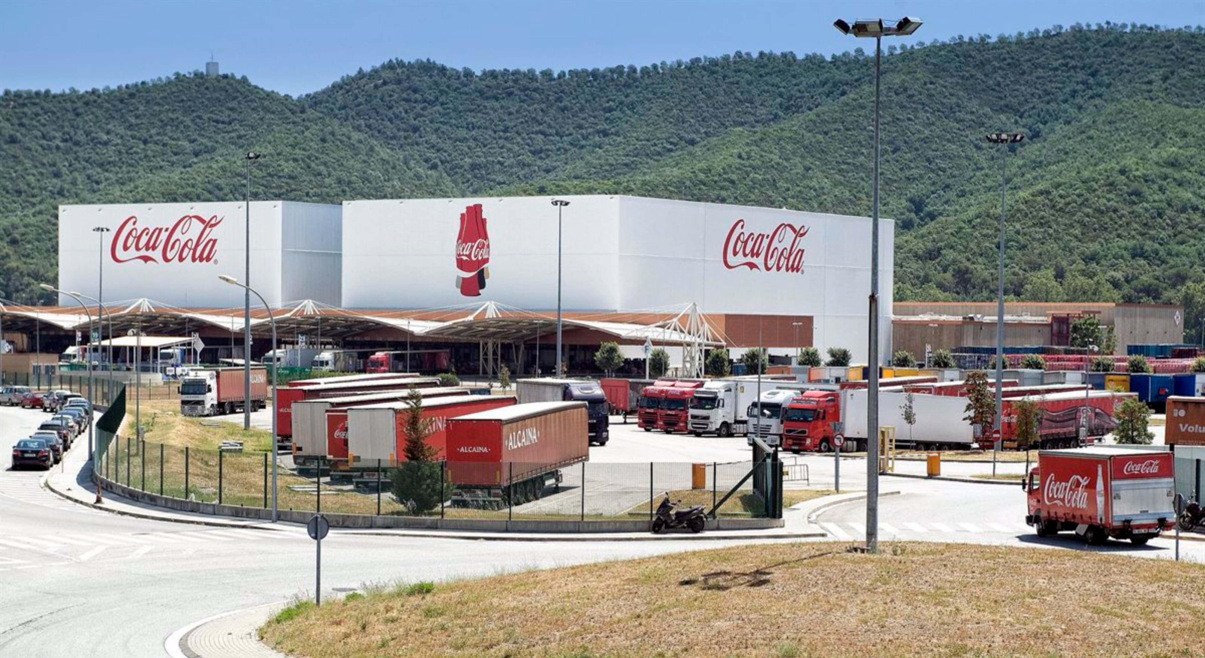Planta de Coca-Cola en Barcelona.