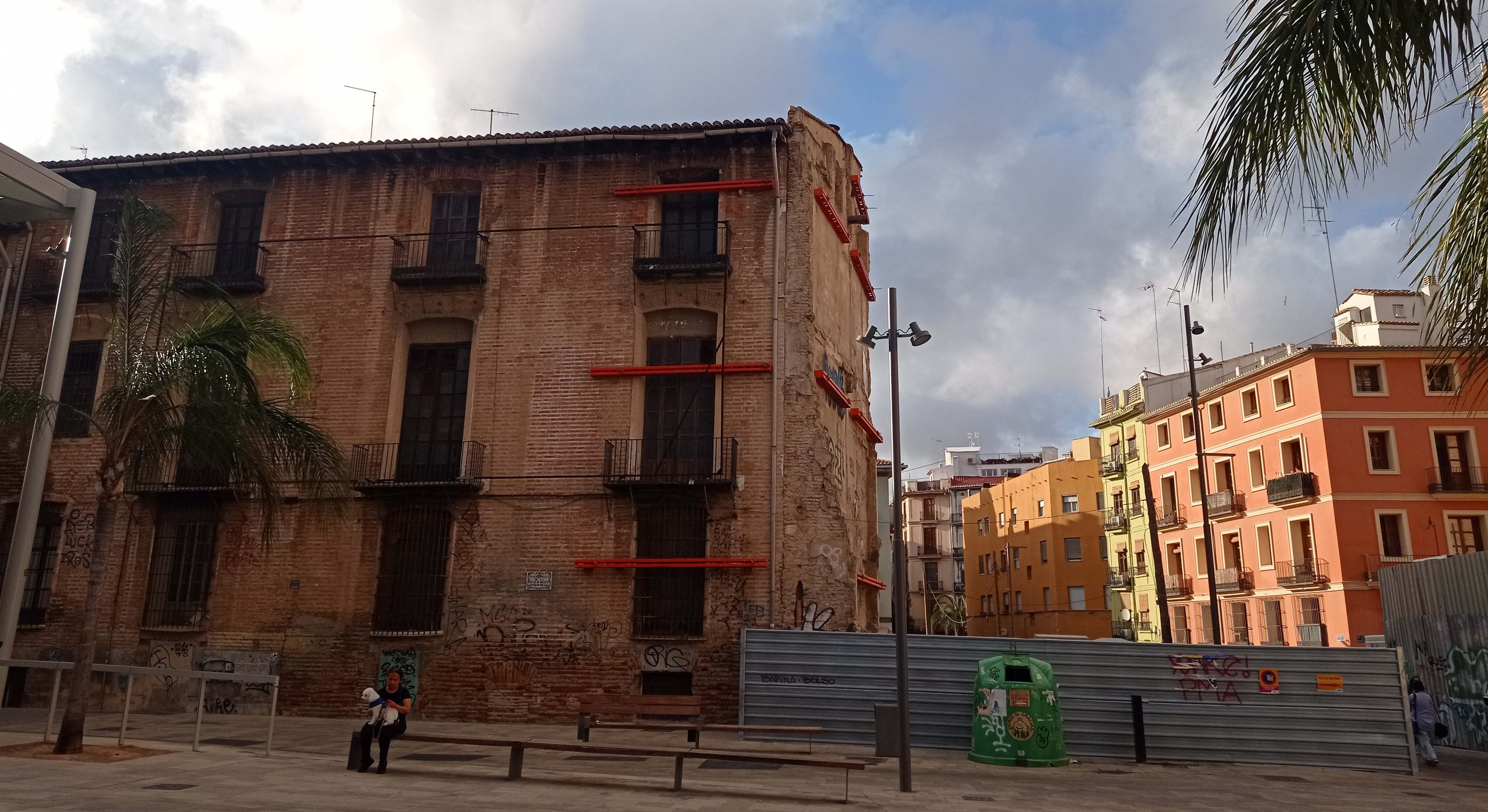 Estado actual del Palau dels Eixarchs.