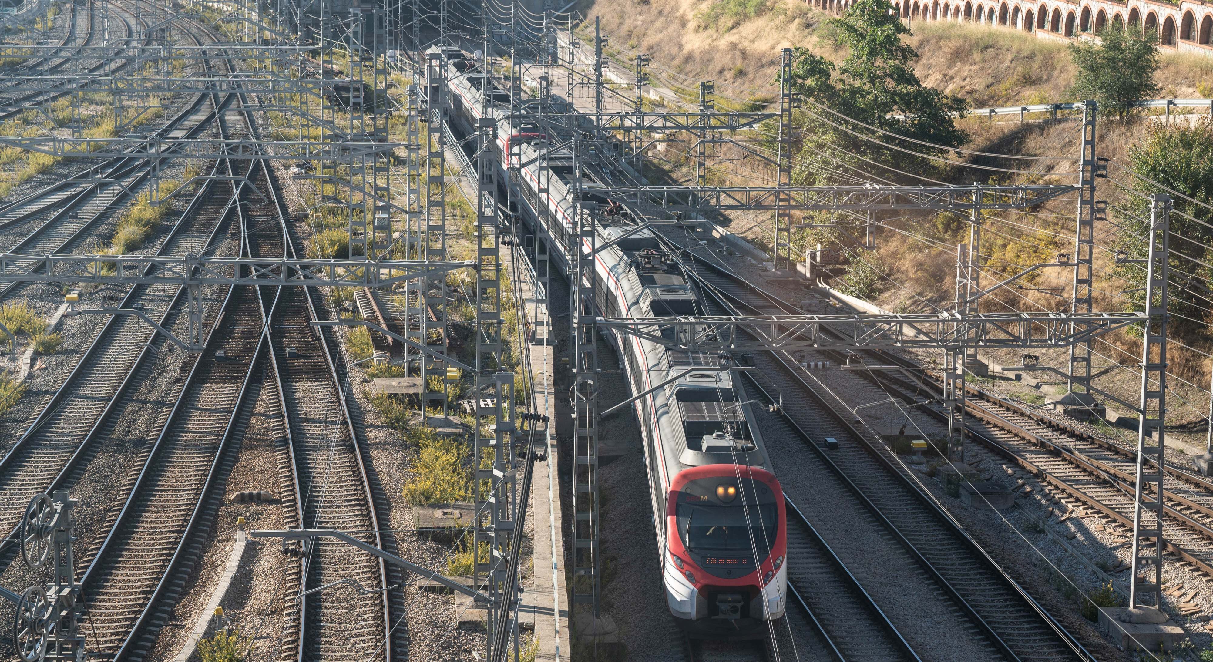 Imagen de recurso de un tren de Cercanías Madrid.
