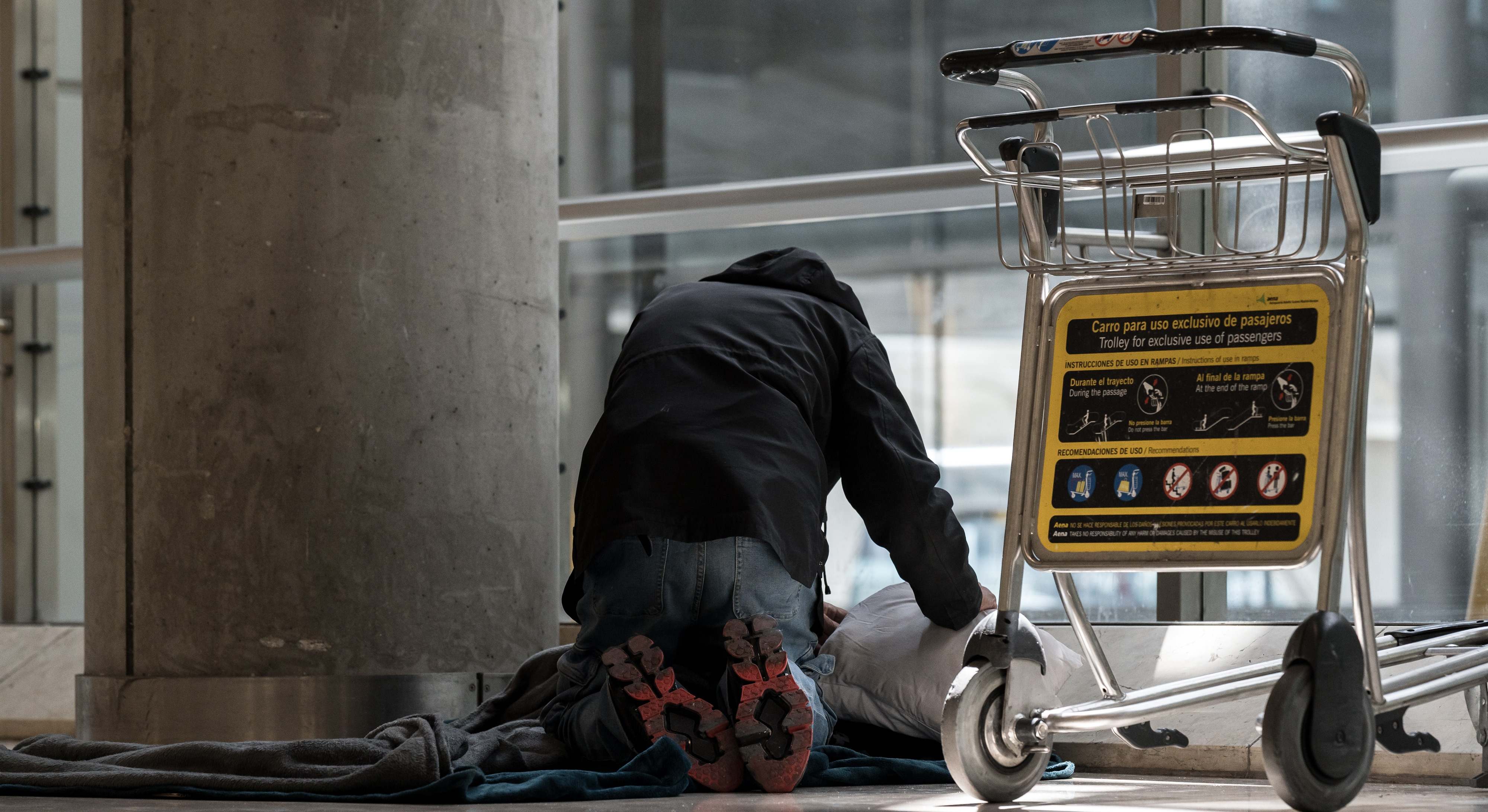 La T4 de Barajas, "ciudad sin ley".