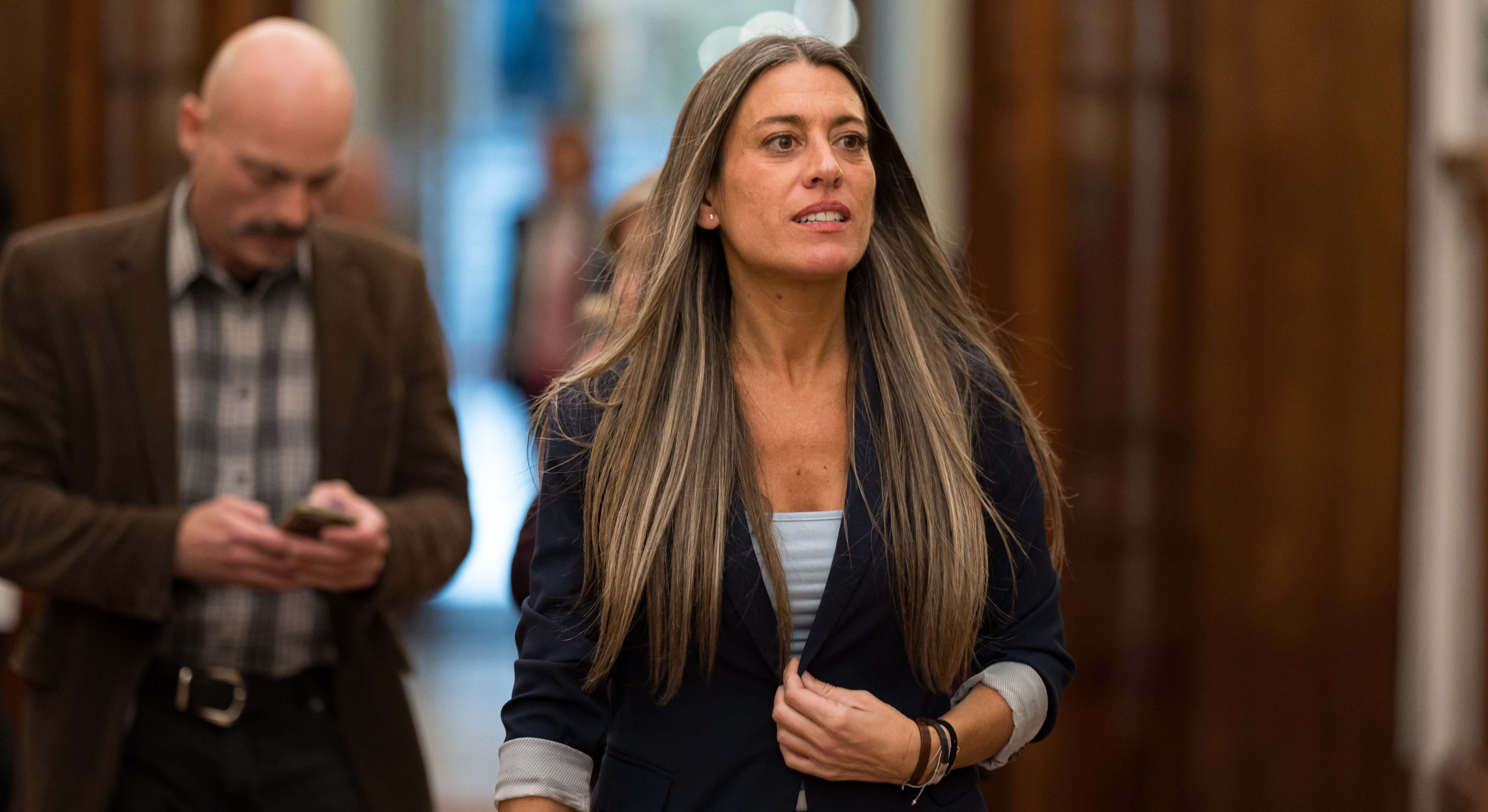 Miriam Nogueras, portavoz de Junts en el Congreso. Foto: EP.