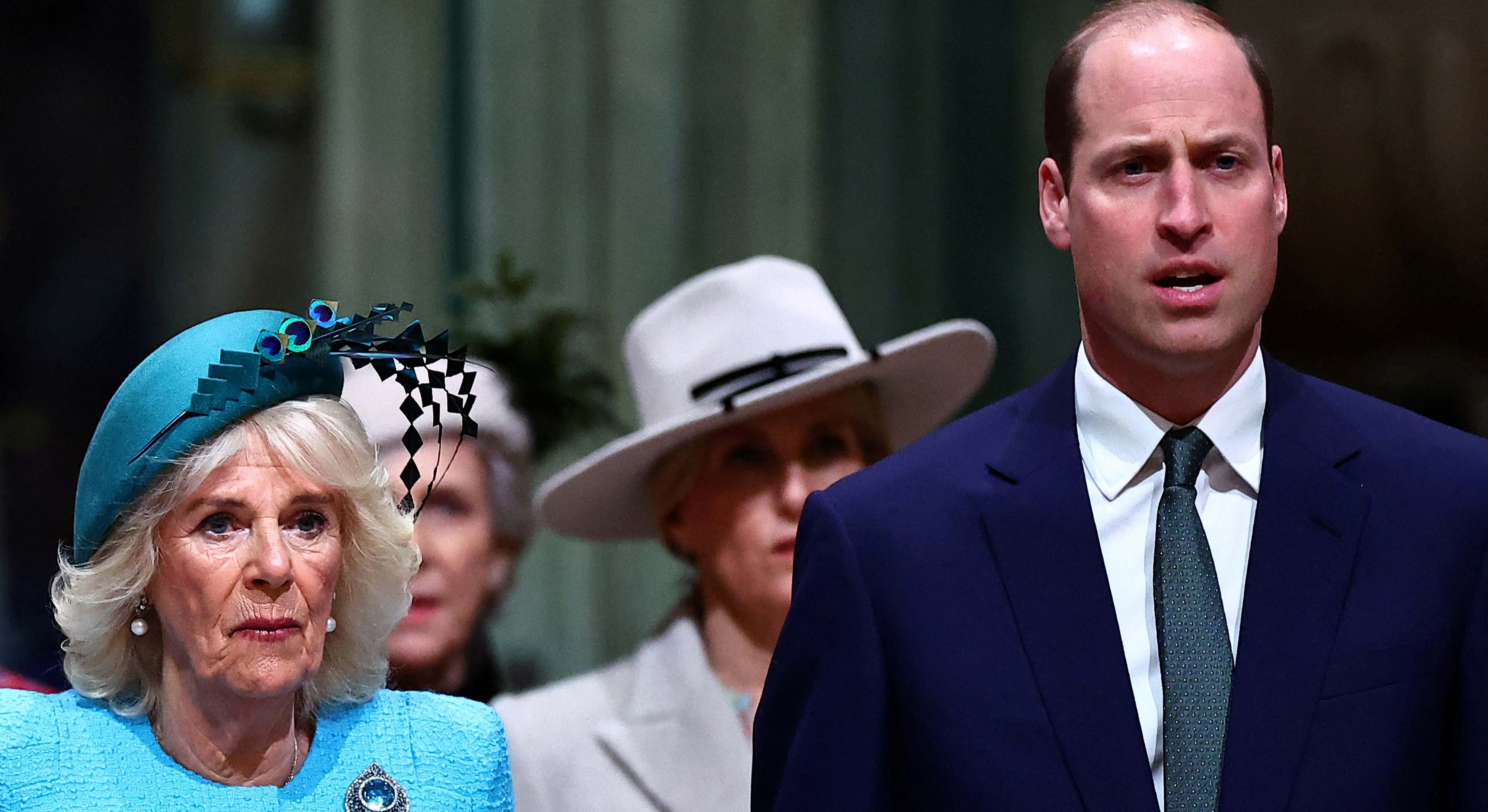 Camilla y Guillermo en el día de la Commonwealth