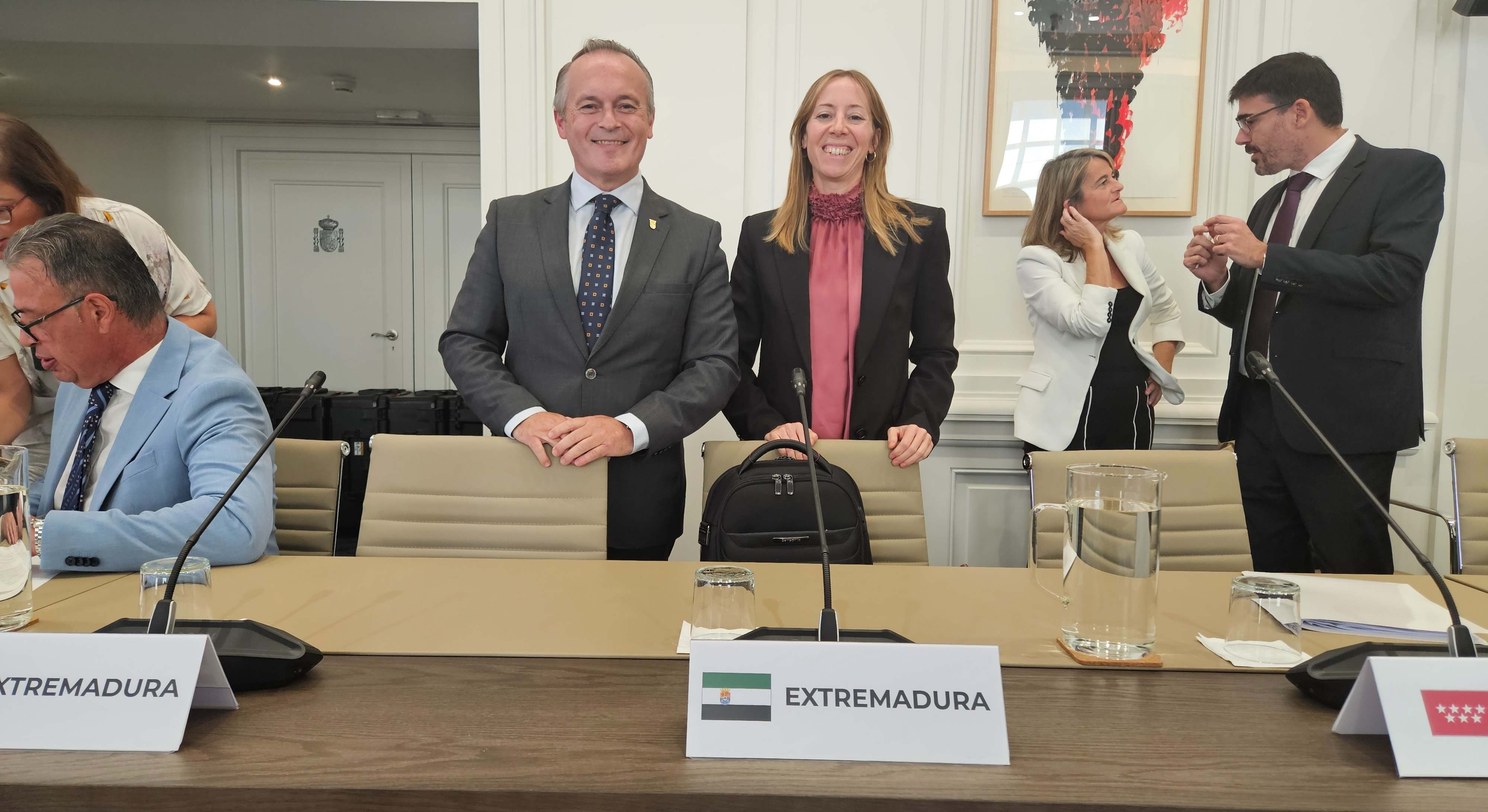 El consejero de Infraestructuras, Transporte y Vivienda de la Junta de Extremadura, Manuel Martín Castizo