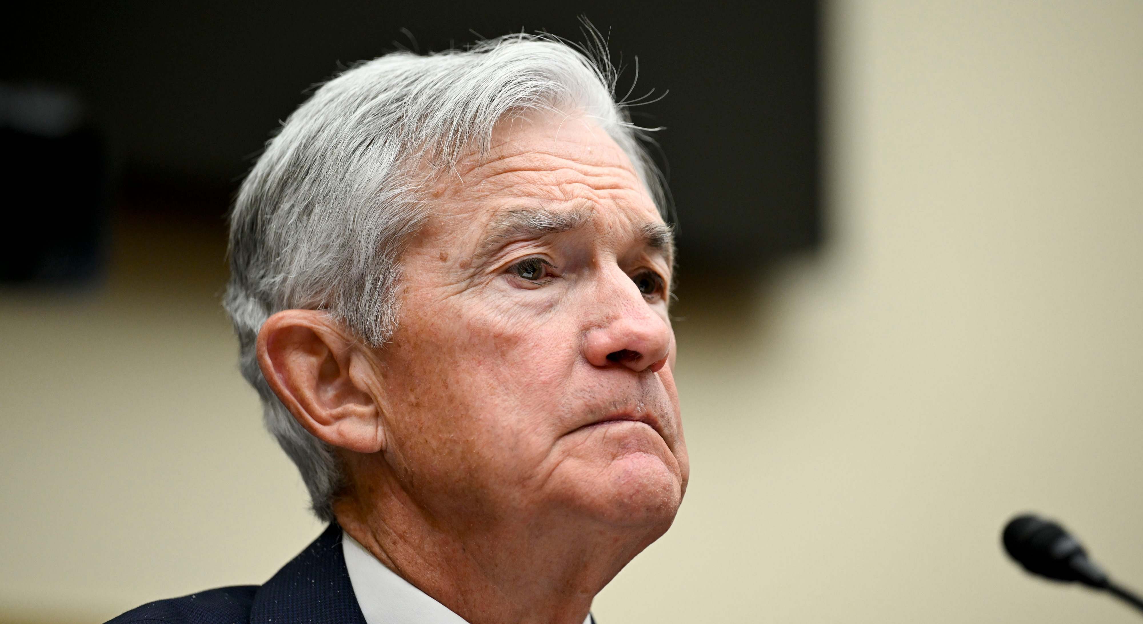 Jerome Powell, presidente de la Fed. Foto: Bloomberg