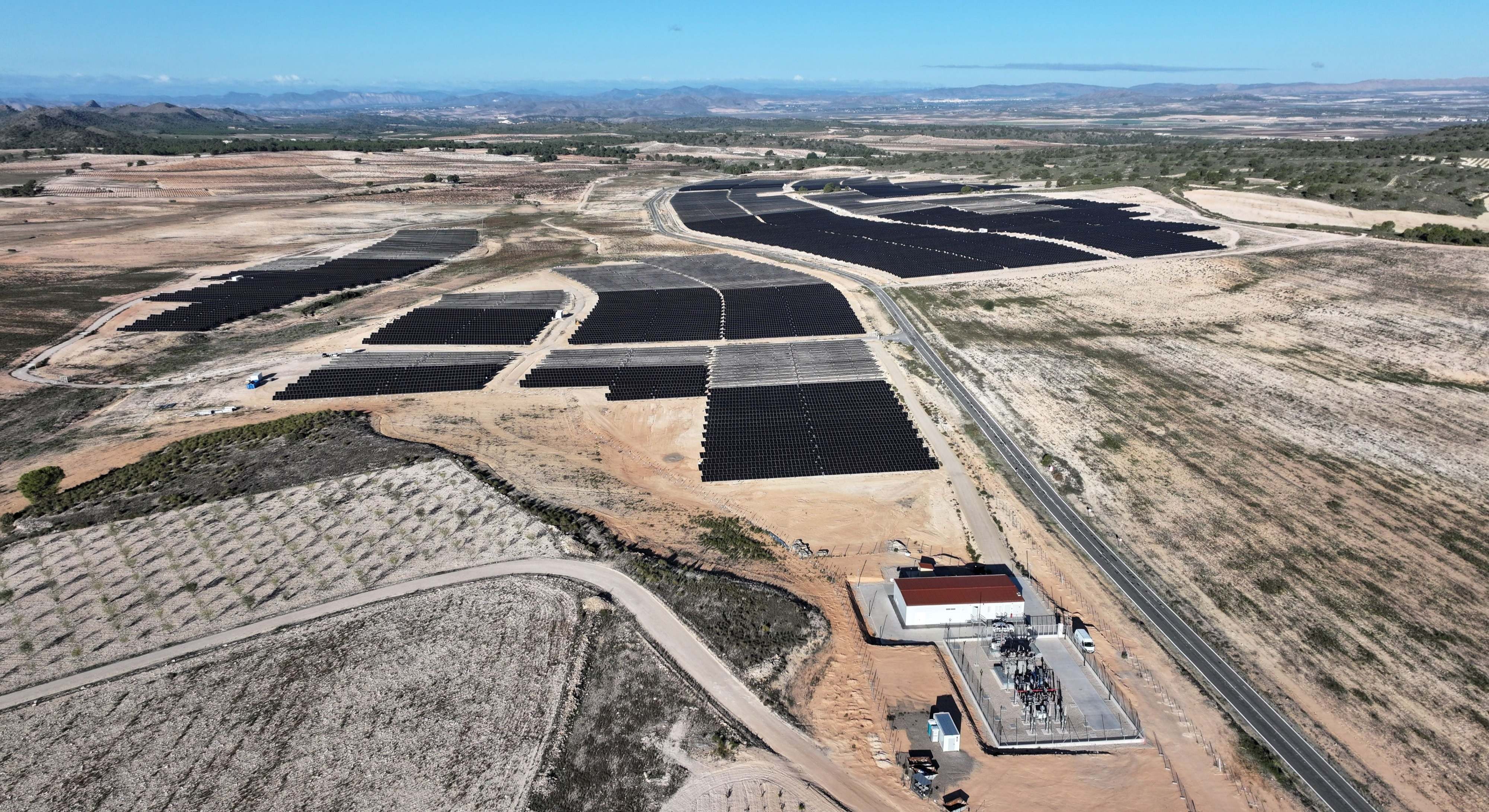 Planta fotovoltaica de Naturgy en Jumilla, Murcia. / Naturgy