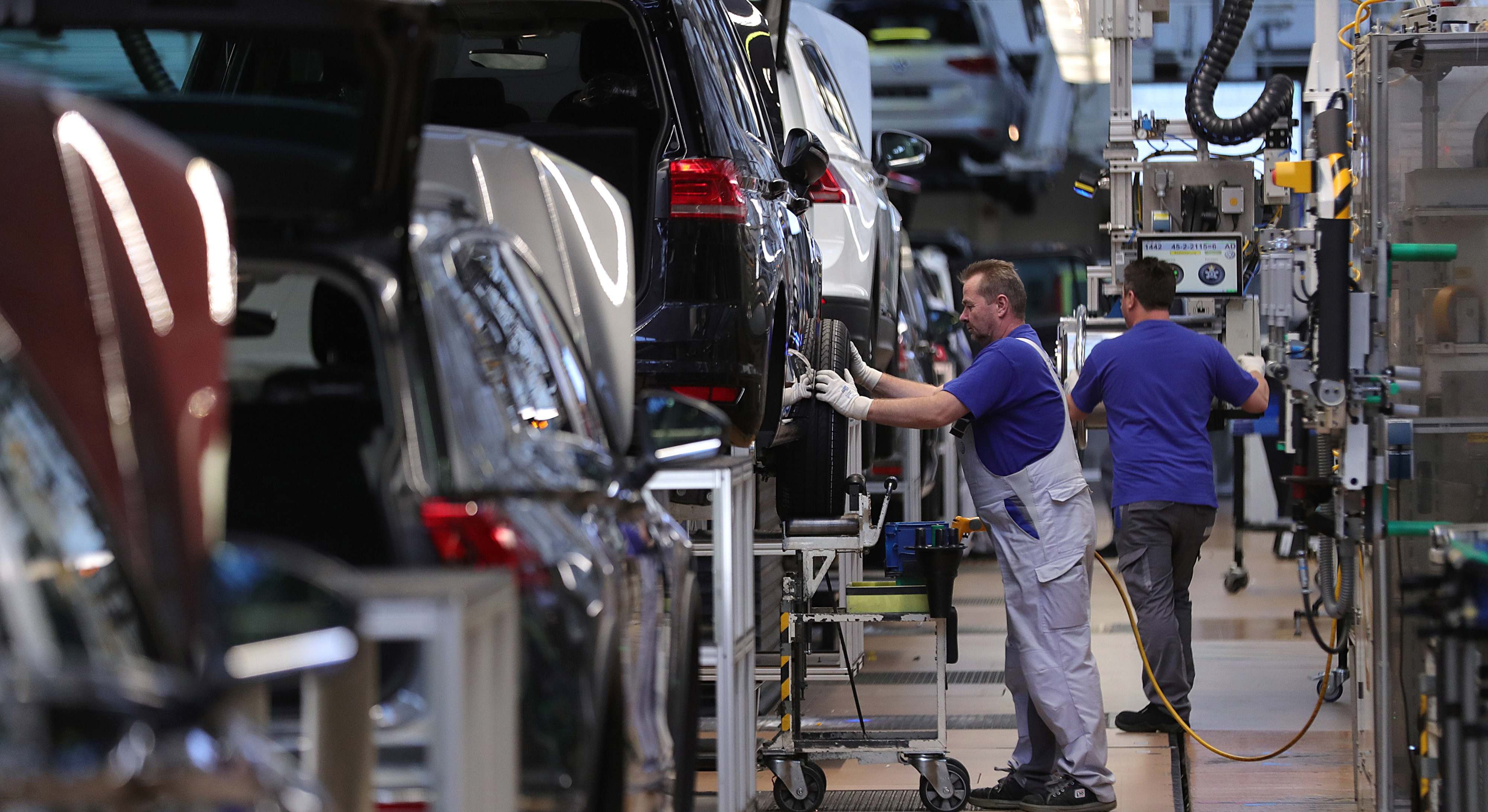 Fábrica de Volkswagen (Bloomberg)