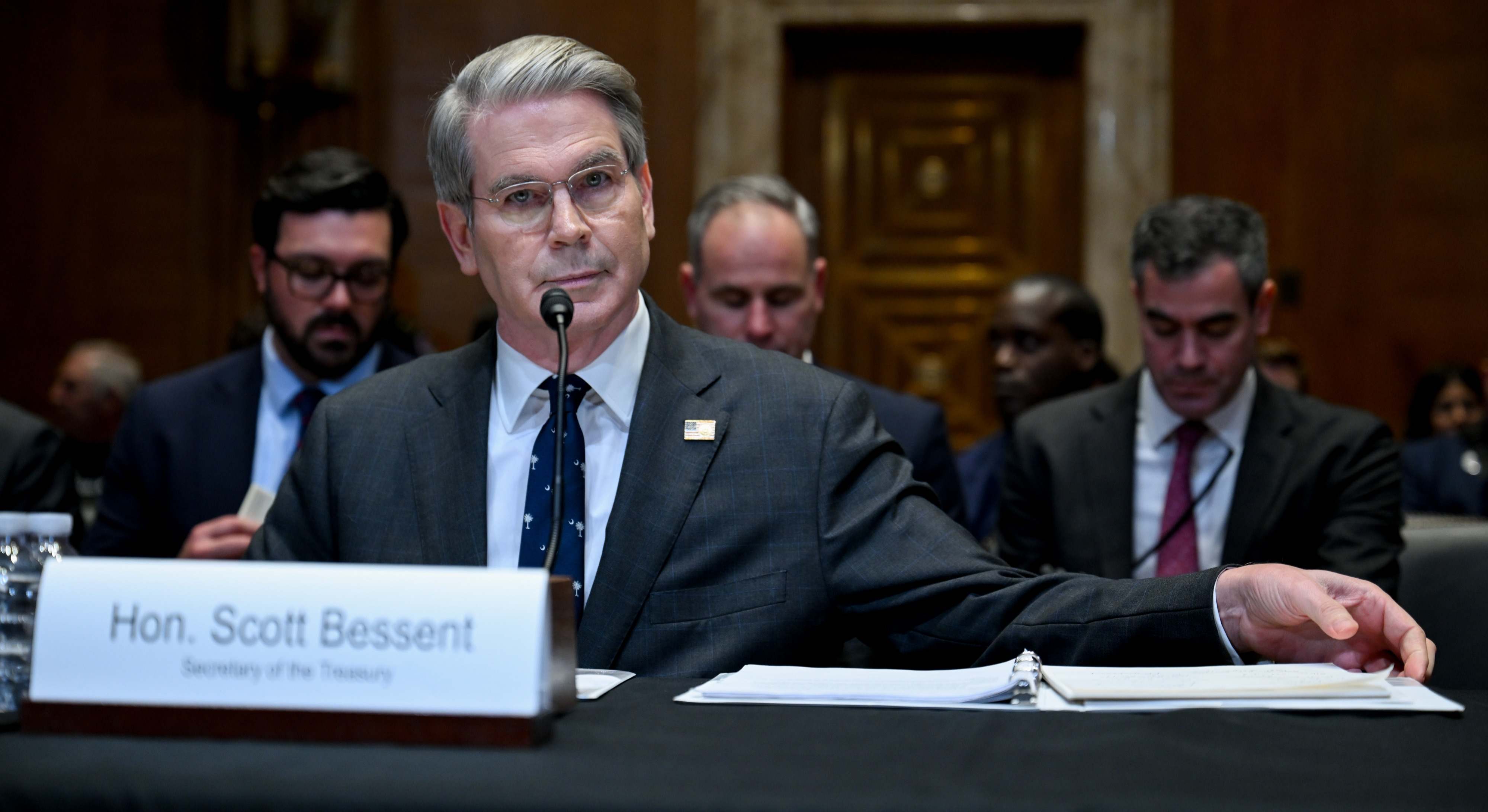 El secretario del Tesoro de EEUU, Scott Bessent