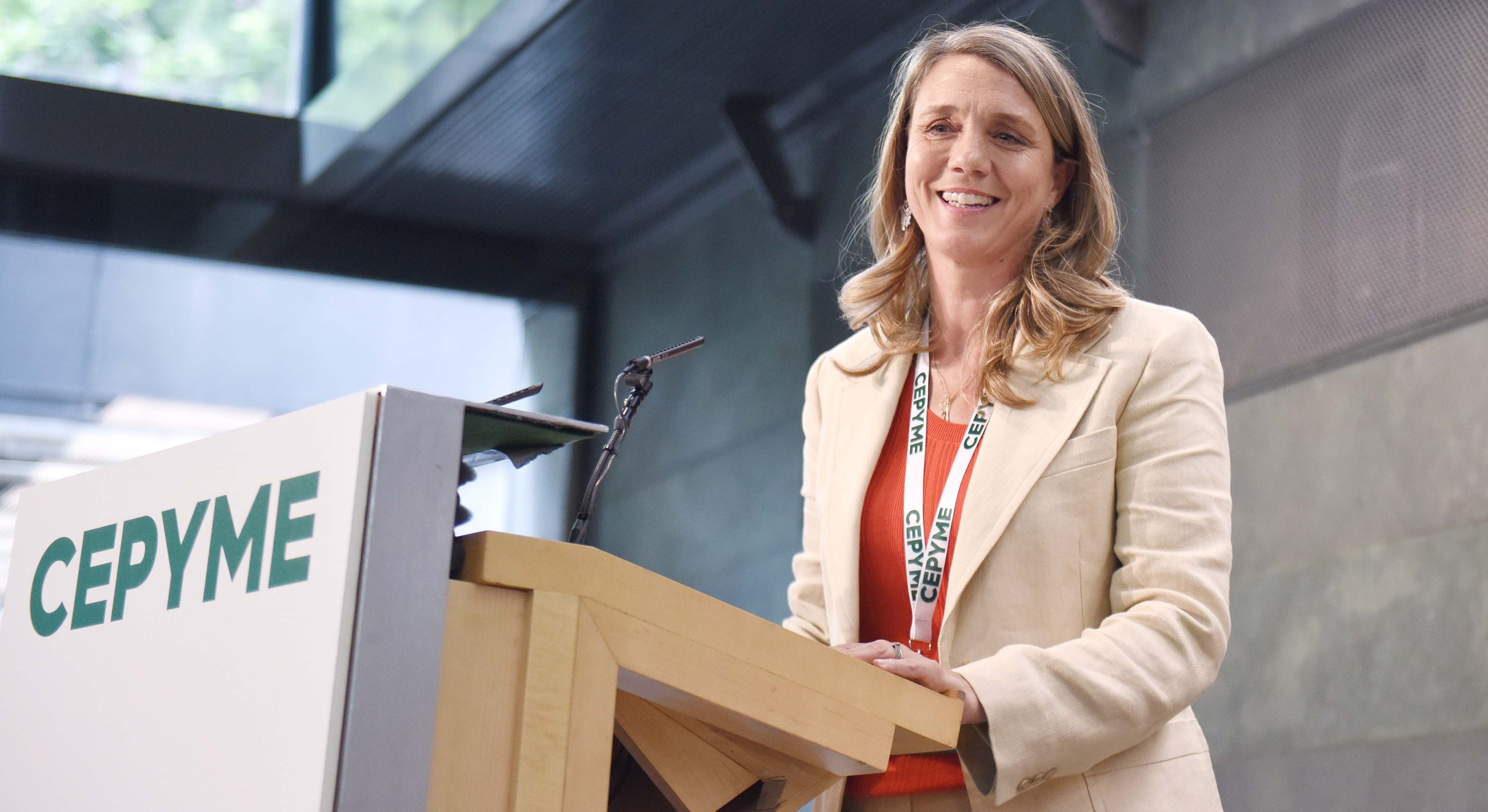 Ángela de Miguel, presidenta de Cepyme.