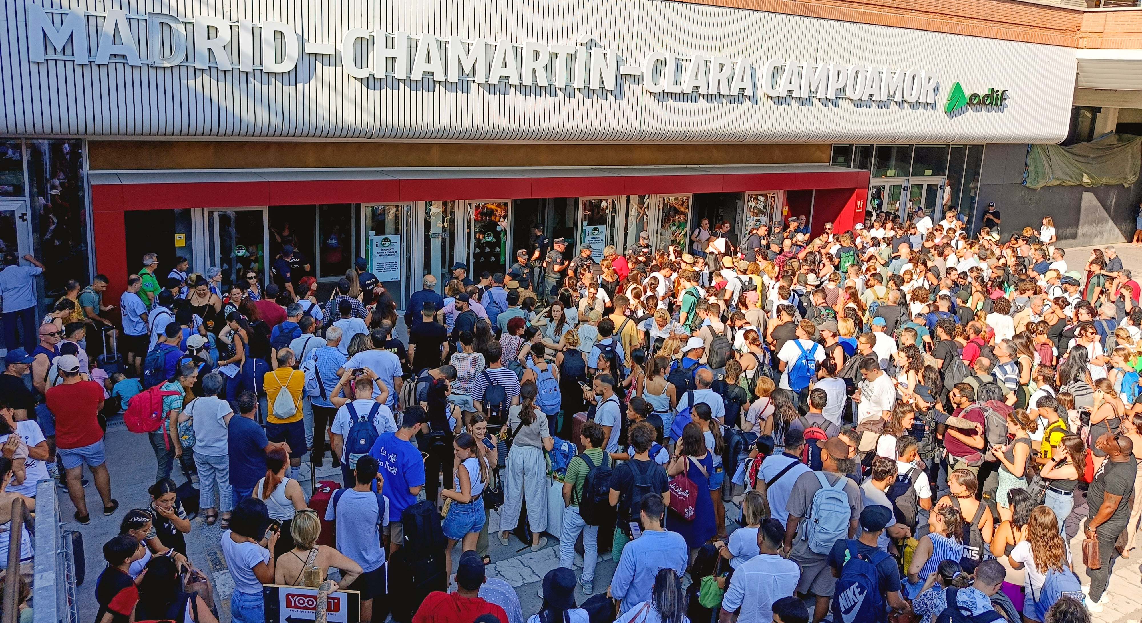 Nuevo caos en Chamartín este lunes 5 de agosto