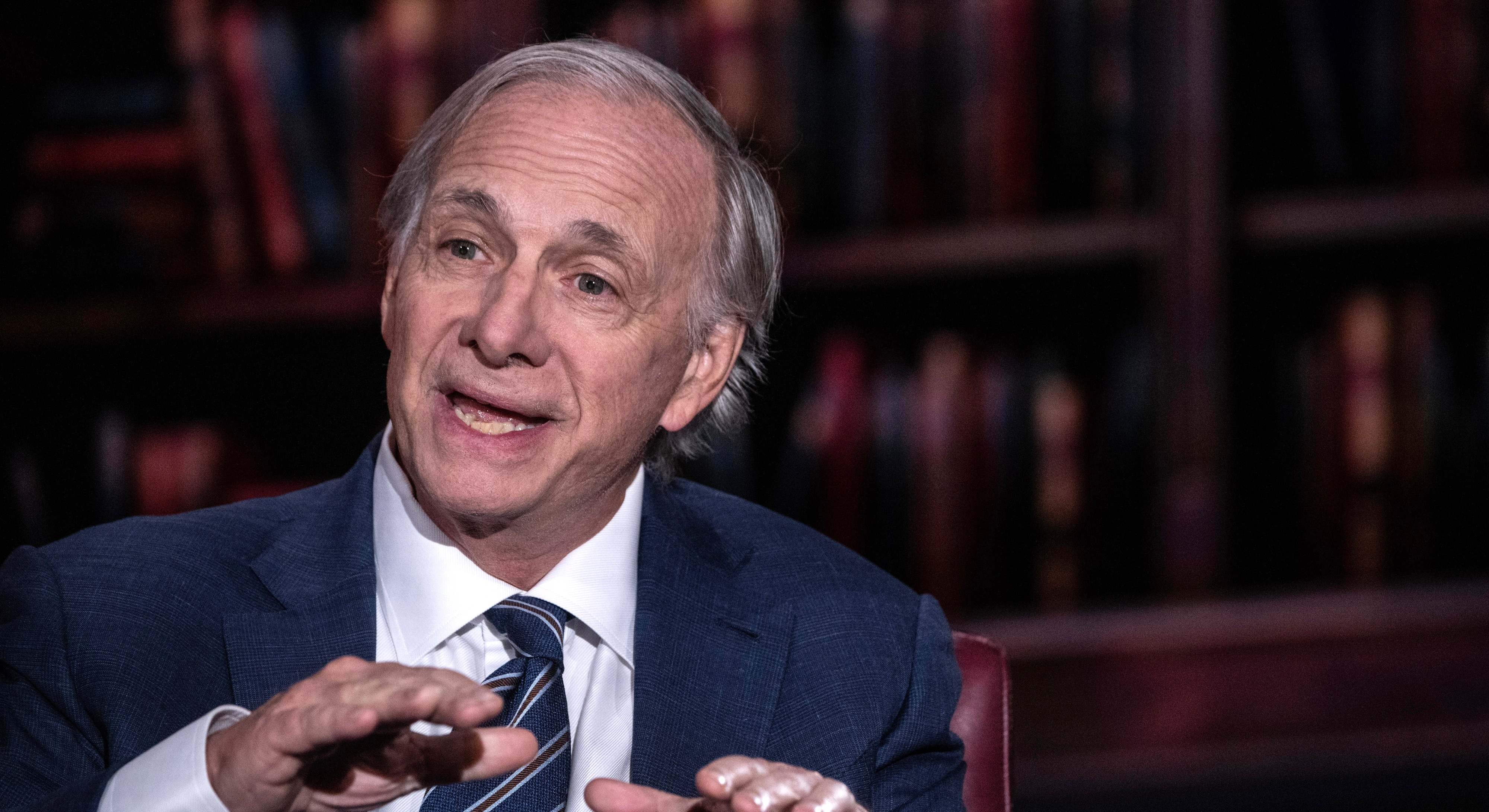 Ray Dalio, fundador de Bridgewater Associates. Foto: Bloomberg