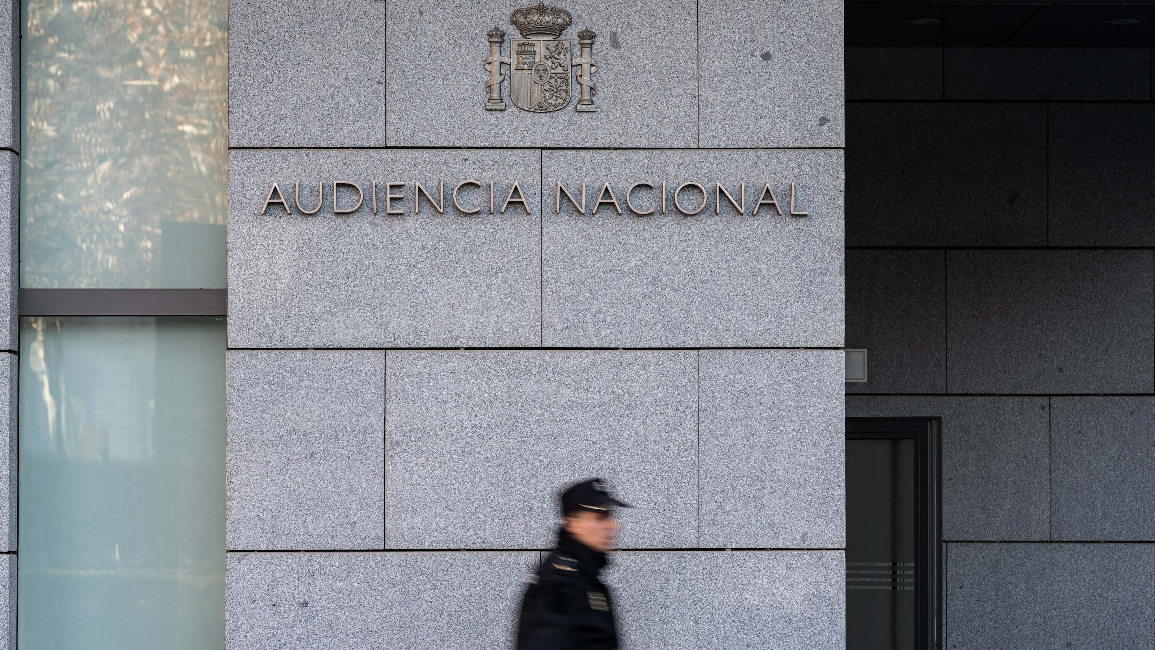 Vista de la fachada de la Audiencia Nacional