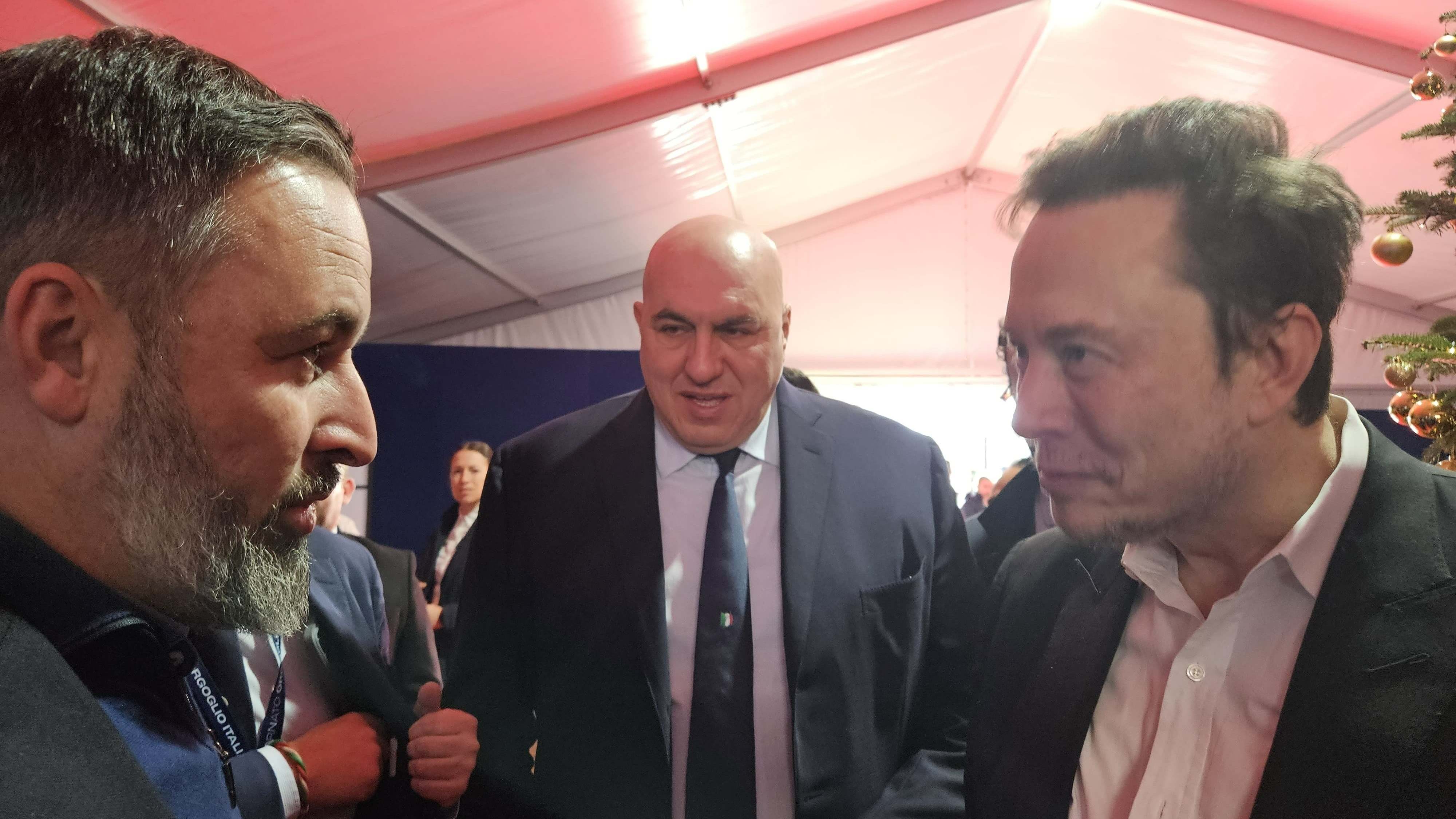 Qué nos dice el encuentro que tuvo Santiago Abascal y Elon Musk en Italia