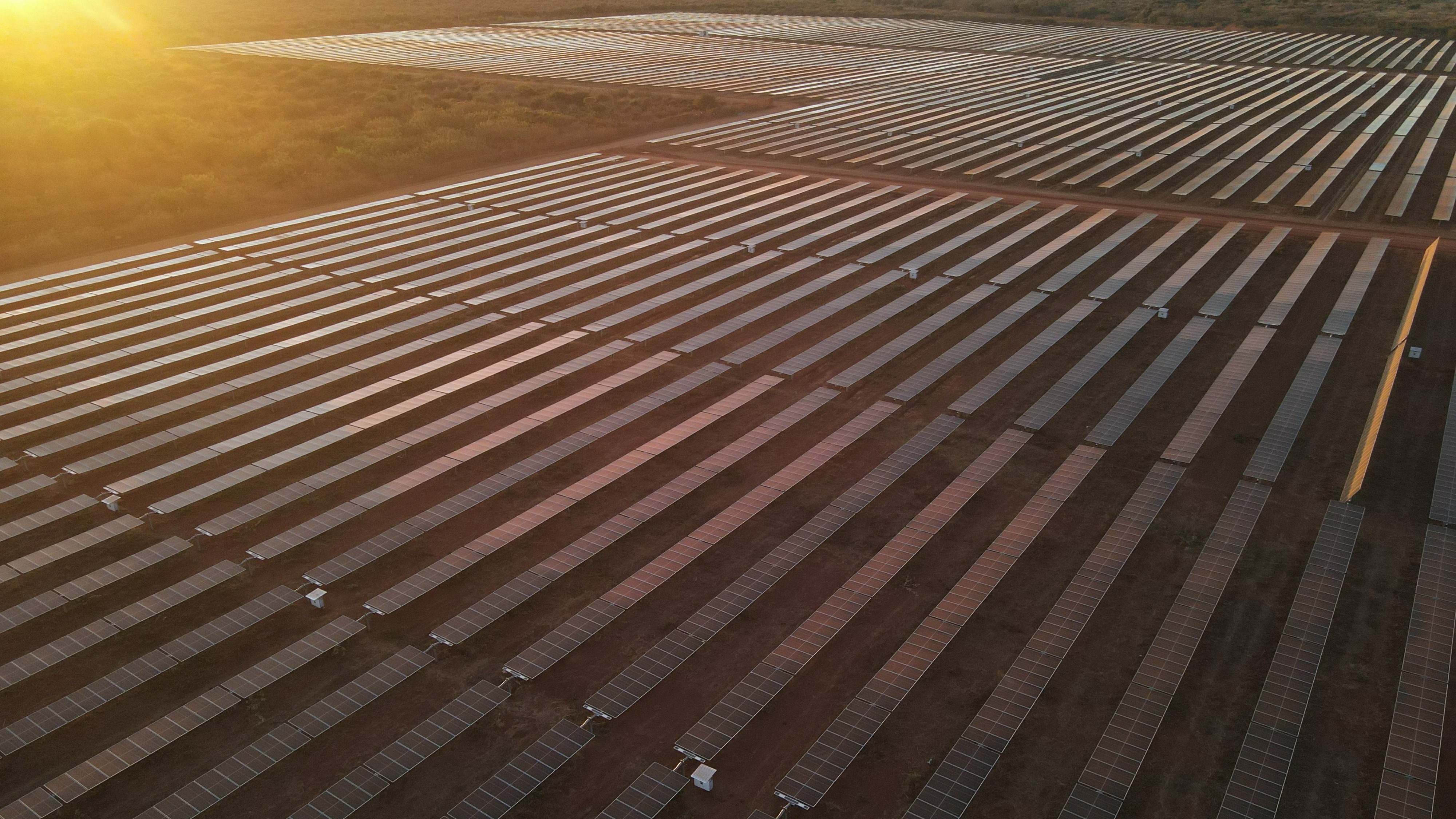 Complejo solar de Telefónica en Minas Gerais (Brasil).