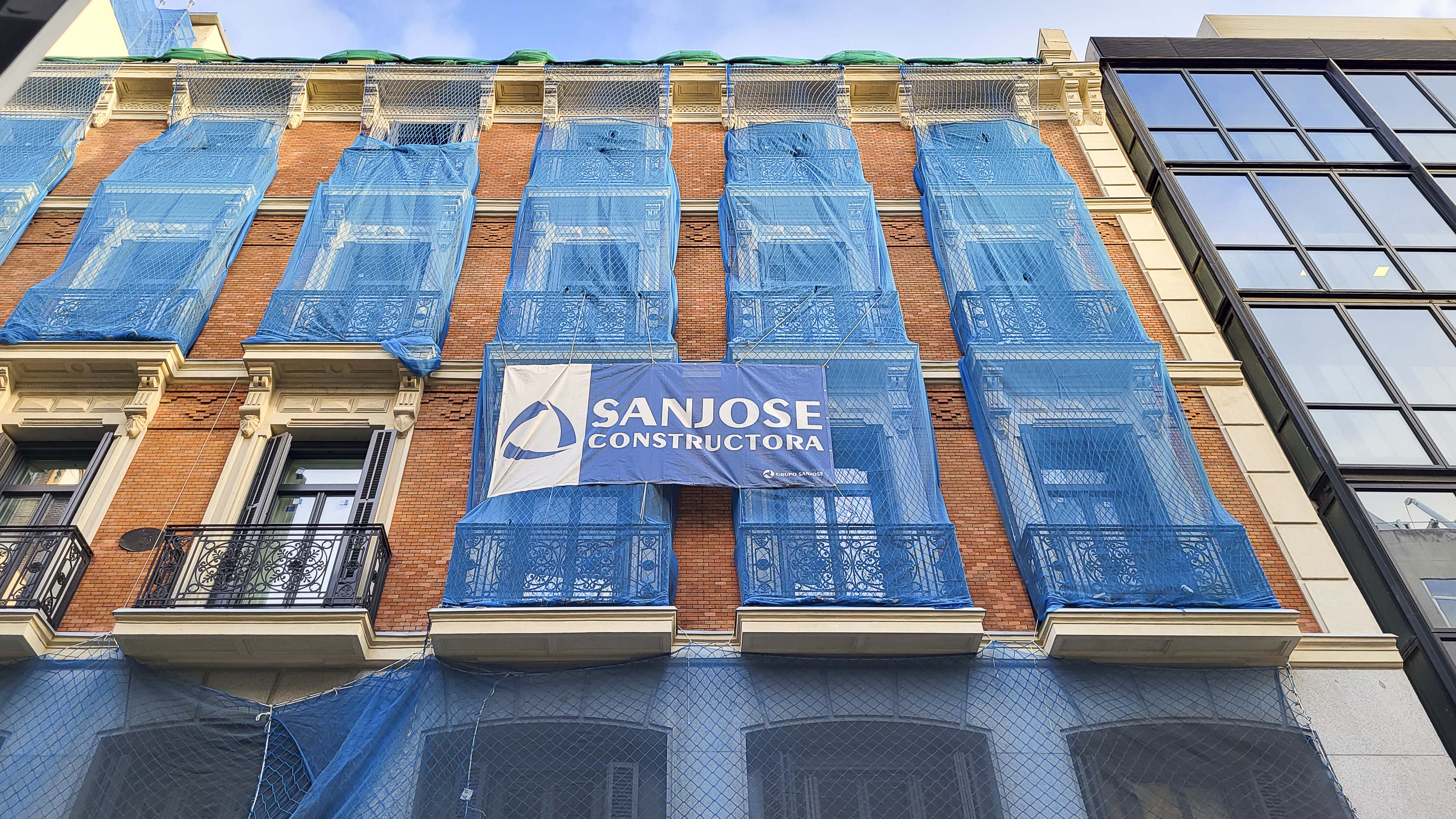 Rehabilitación de edificio en Madrid, obra de Grupo SanJose