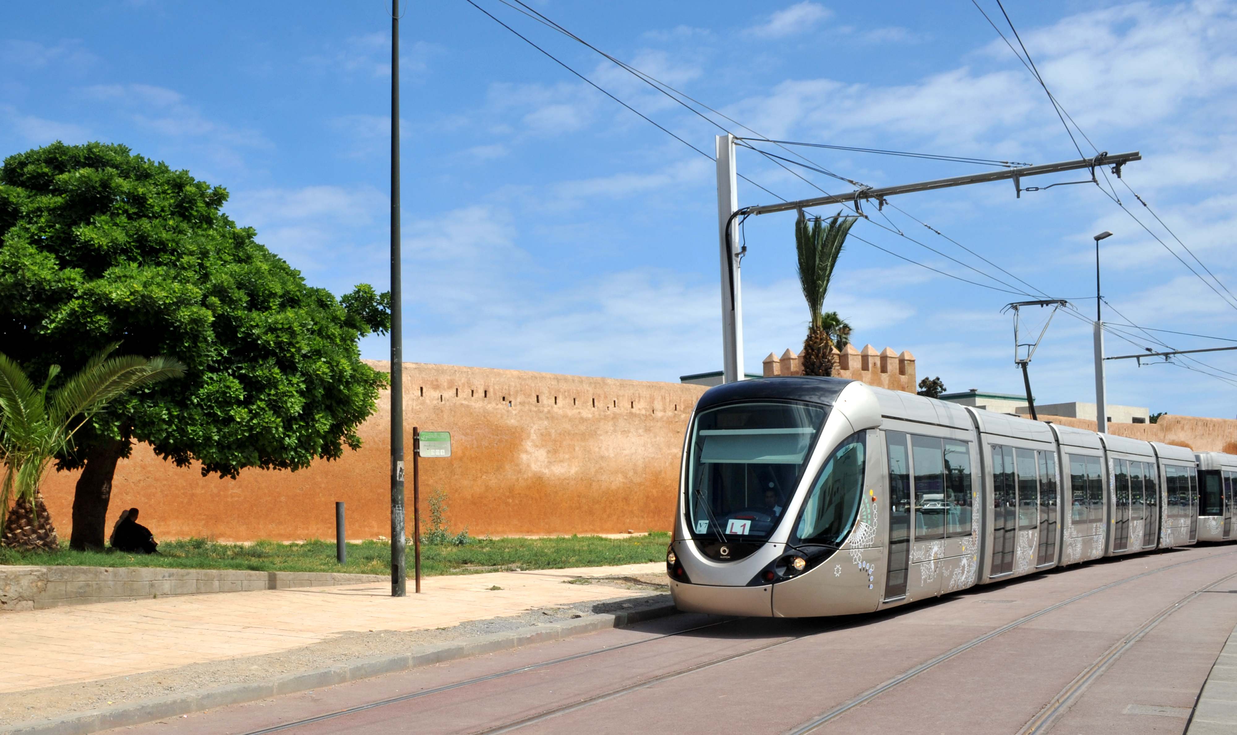 Tranvía de Alstom por Rabat. / Alstom