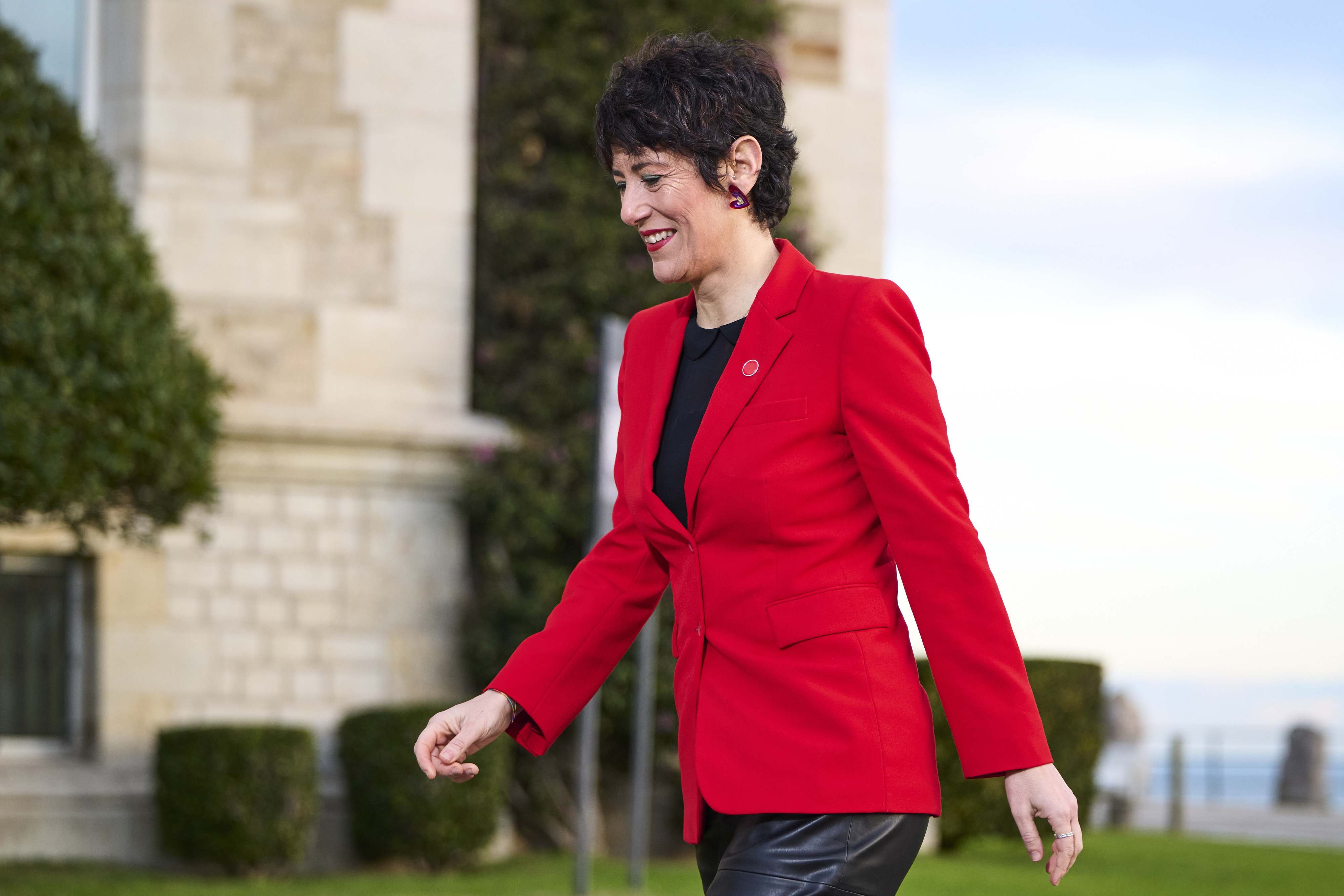 La ministra de Inclusión, Seguridad Social y Migraciones, Elma Saiz. EP