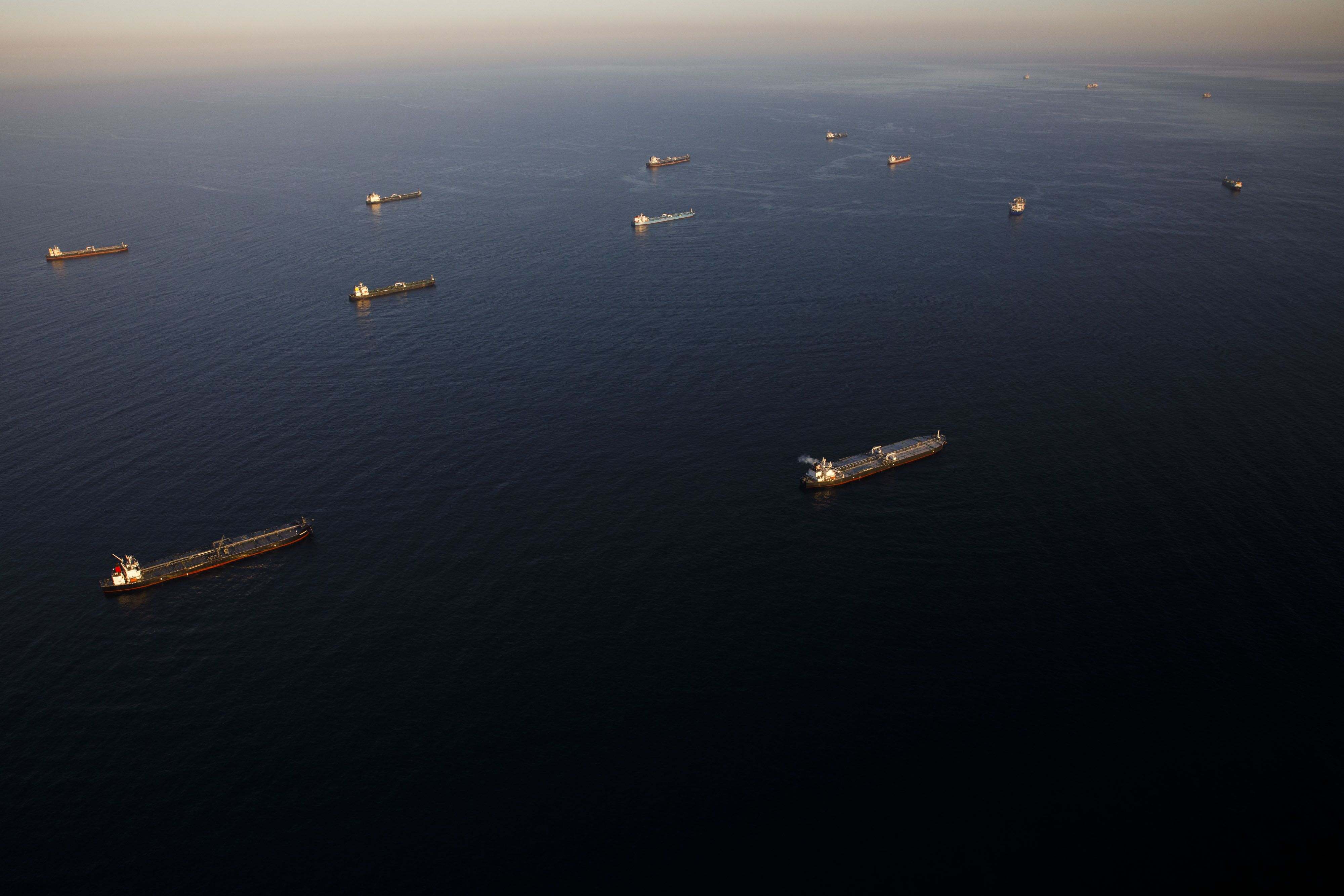 Petroleros Oceano Pacifico