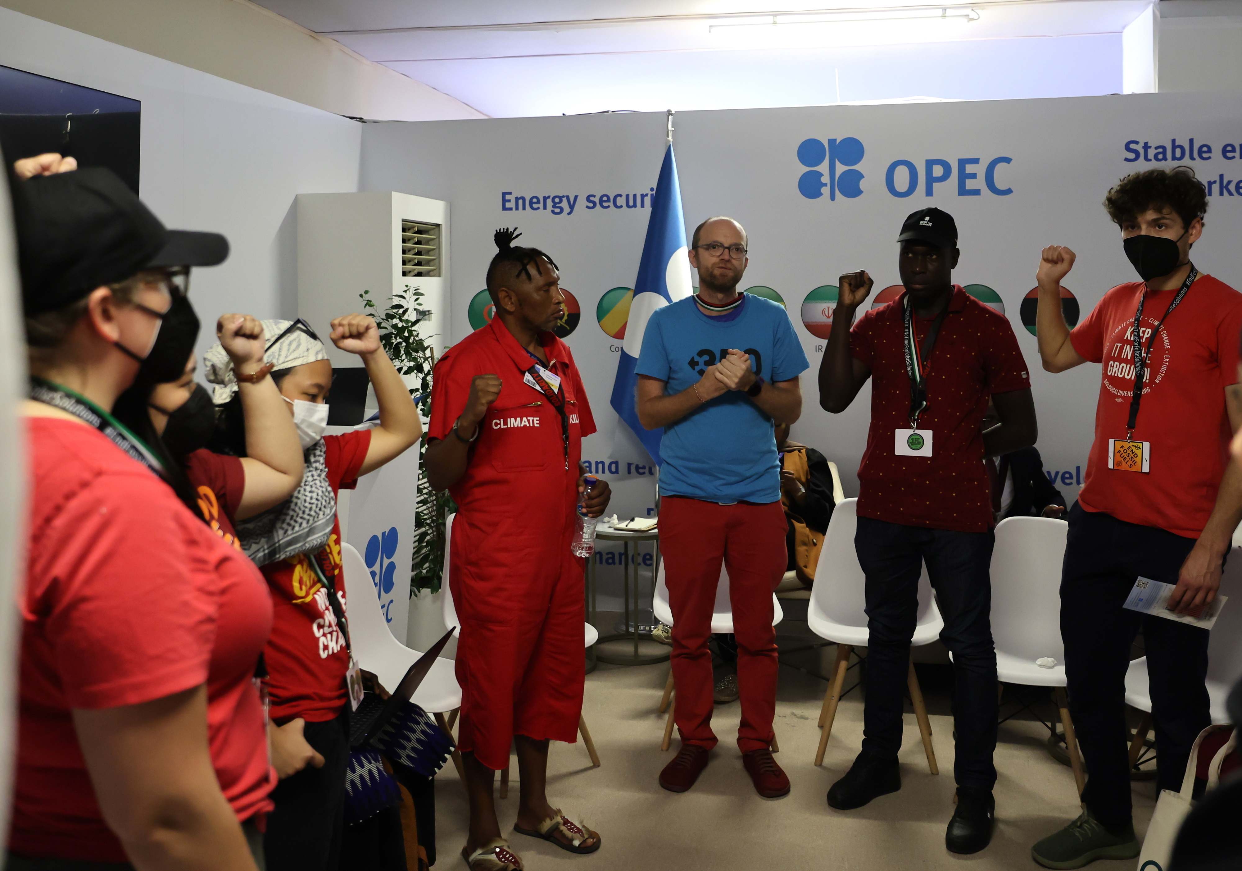 COP28 Activistas.