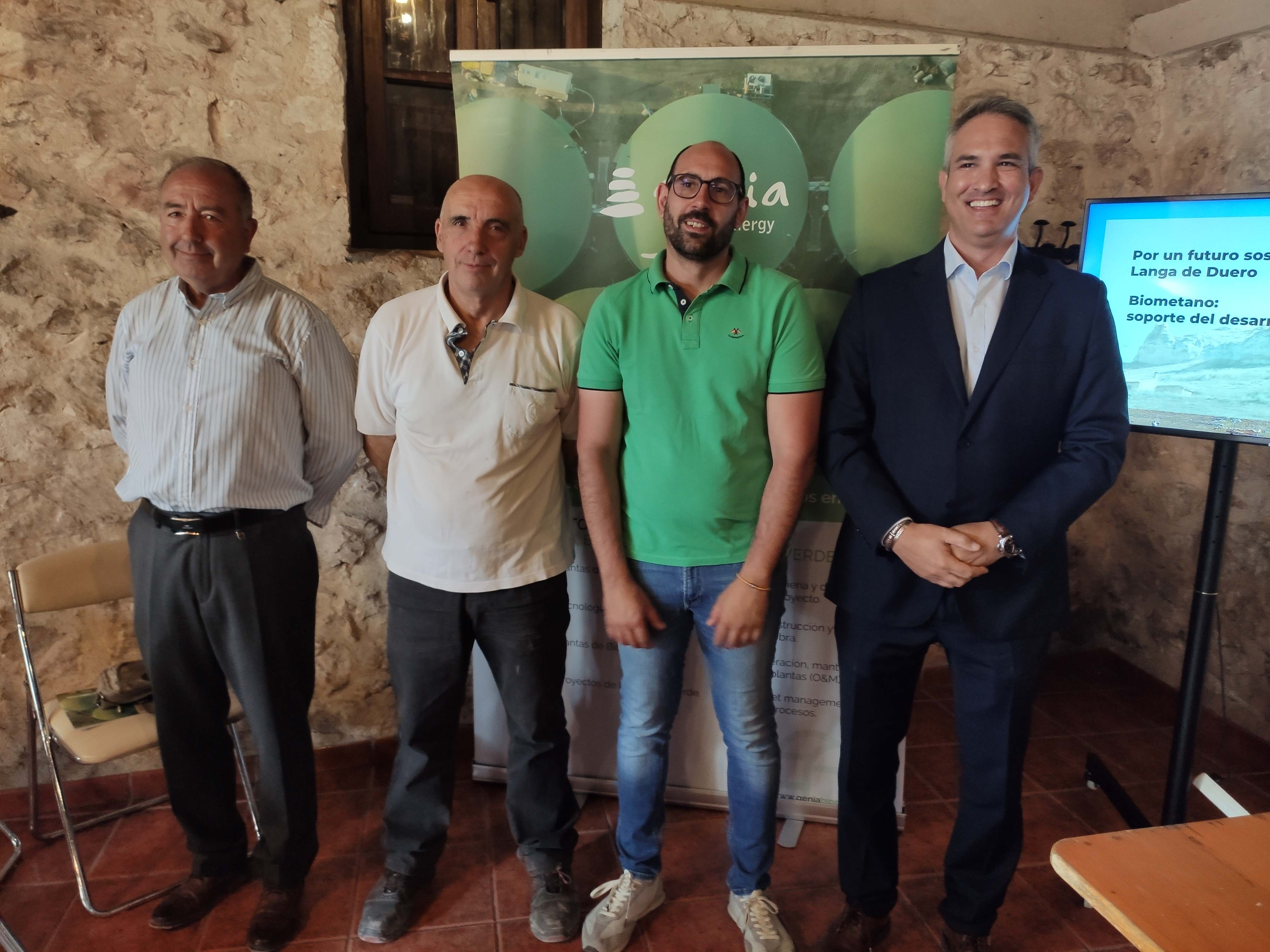 Presentación proyecto de biometano de Genia en Langa de Duero