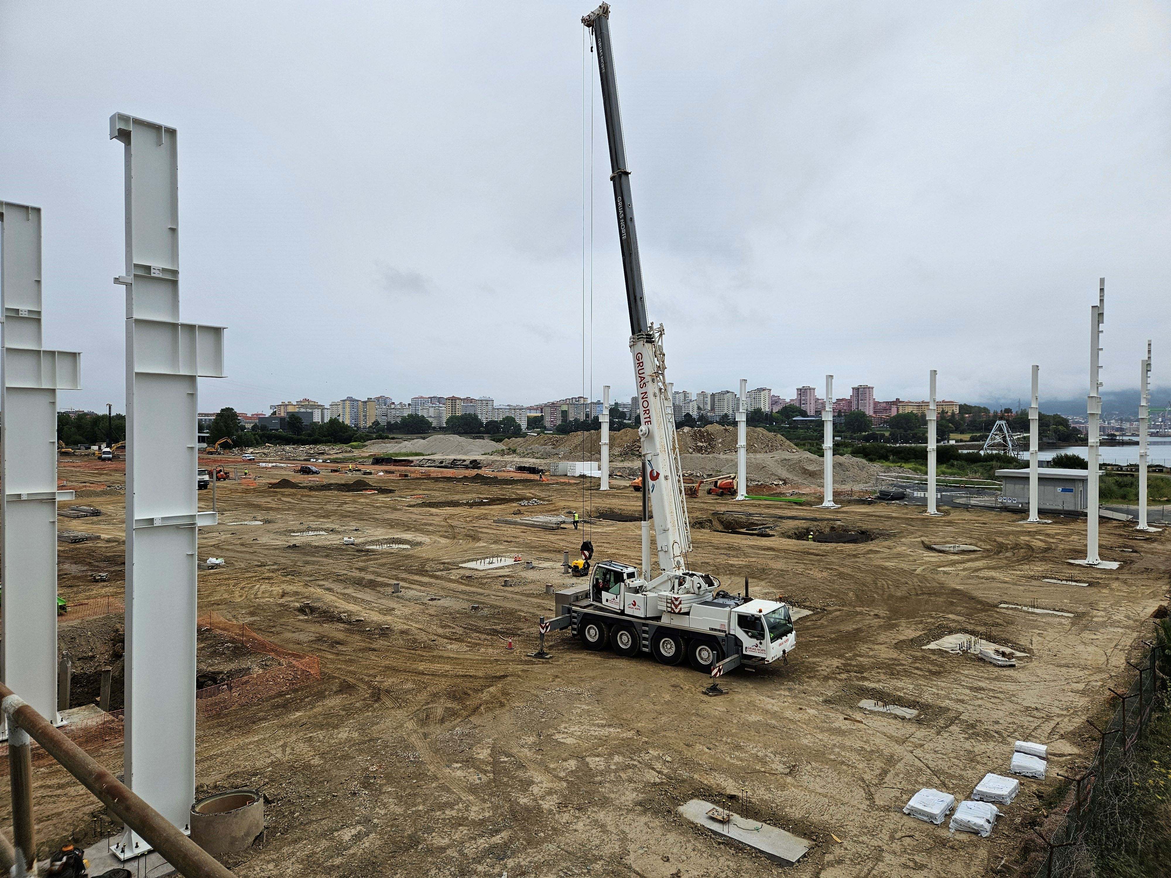 Fábrica Digital del Bloques en el astillero de Navantia en Ferrol.