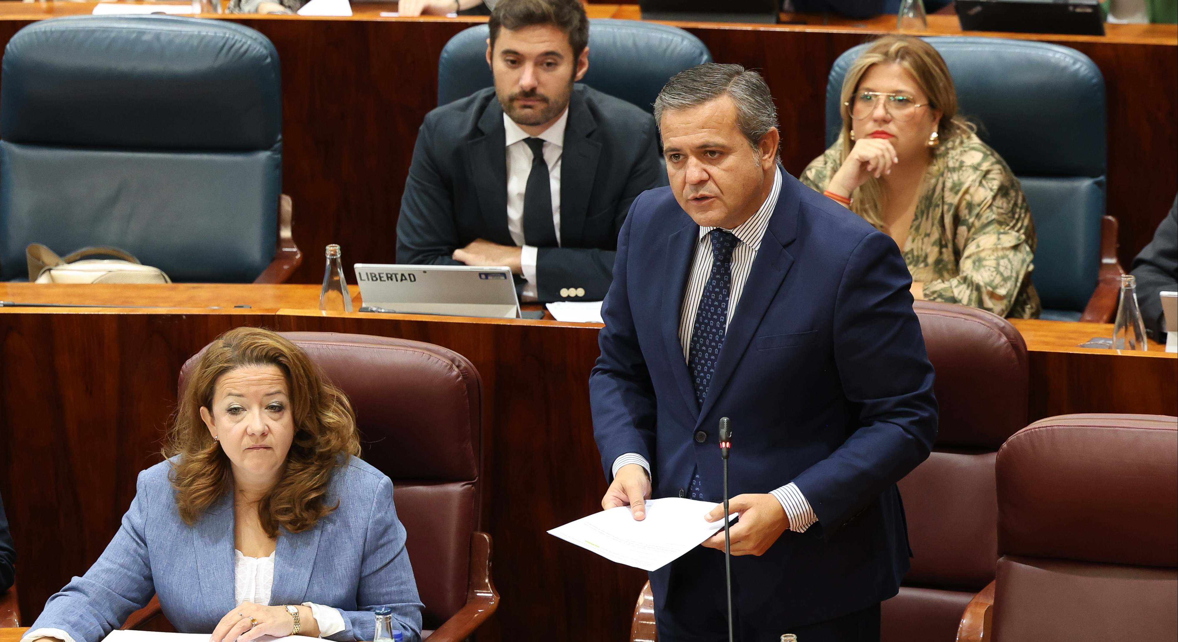 El consejero de Vivienda, Transportes e infraestructuras, Jorge Rodrigo.