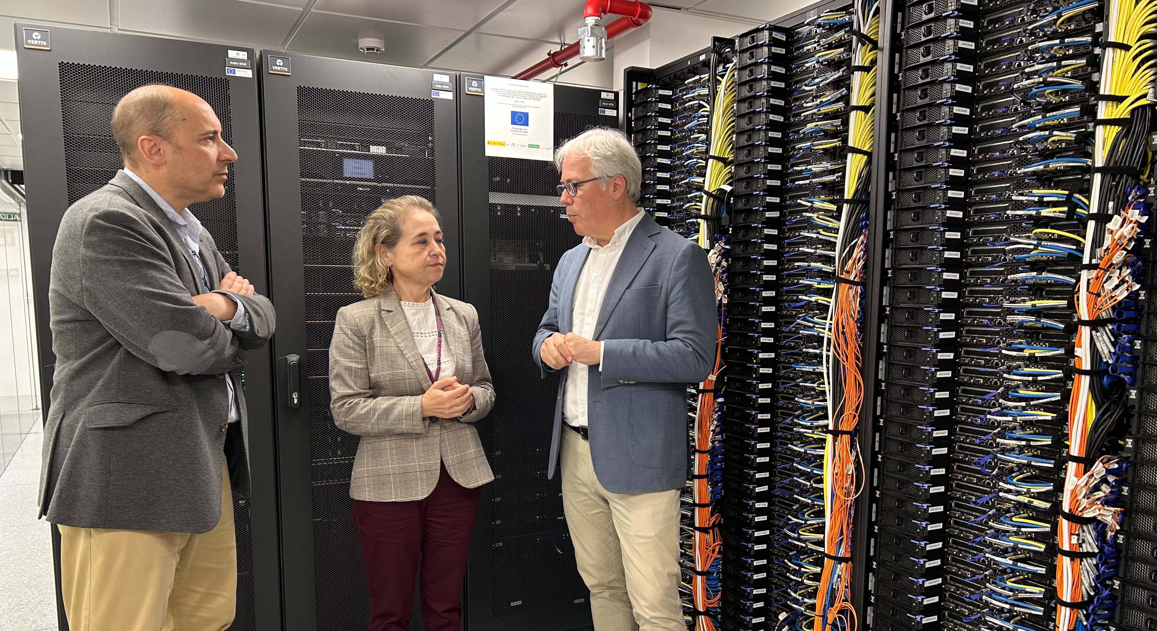 La consejera de Educación, Mercedes Vaquera, en COMPUTAEX