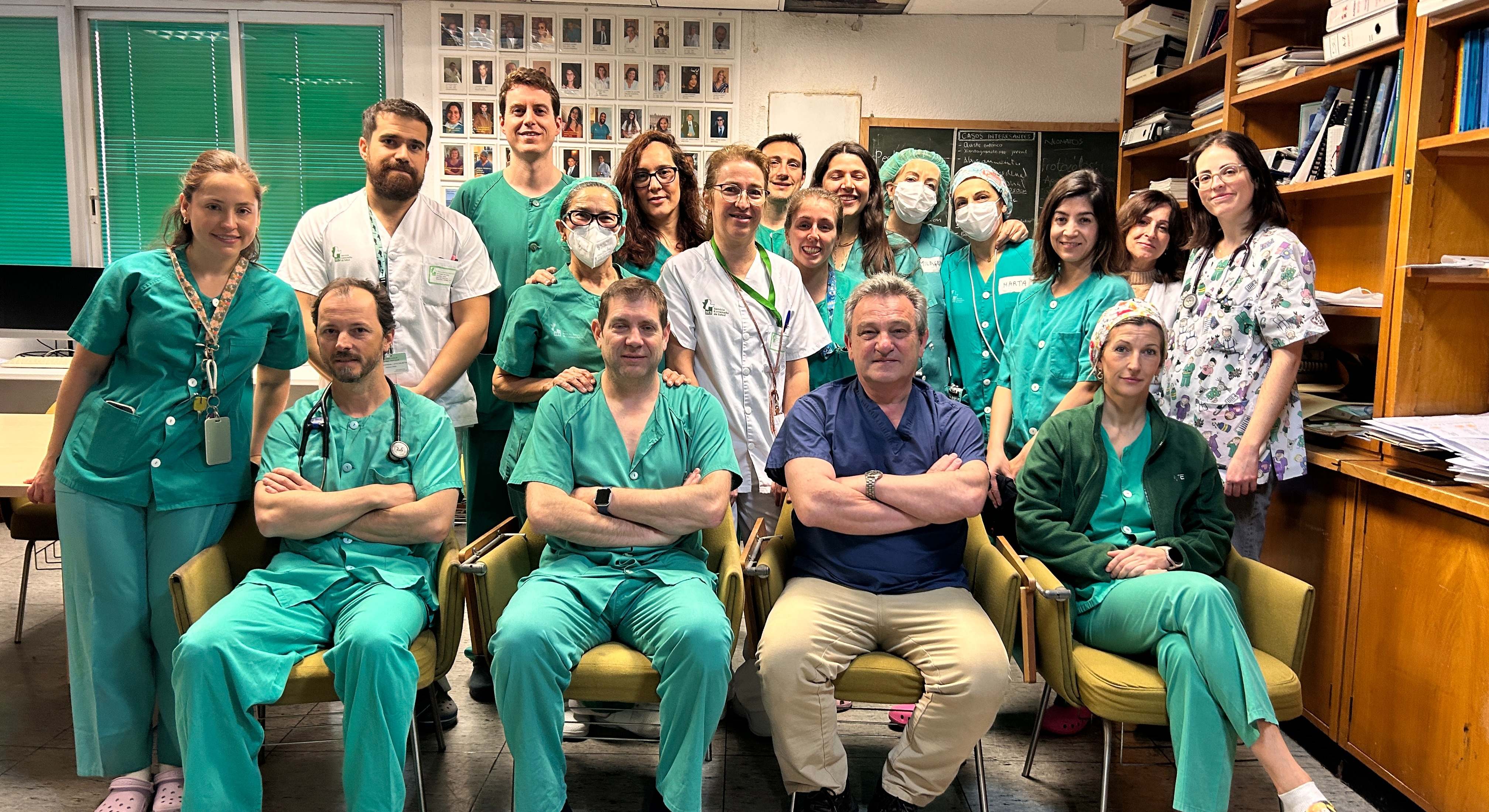 Equipo del Hospital Materno Infantil de Badajoz