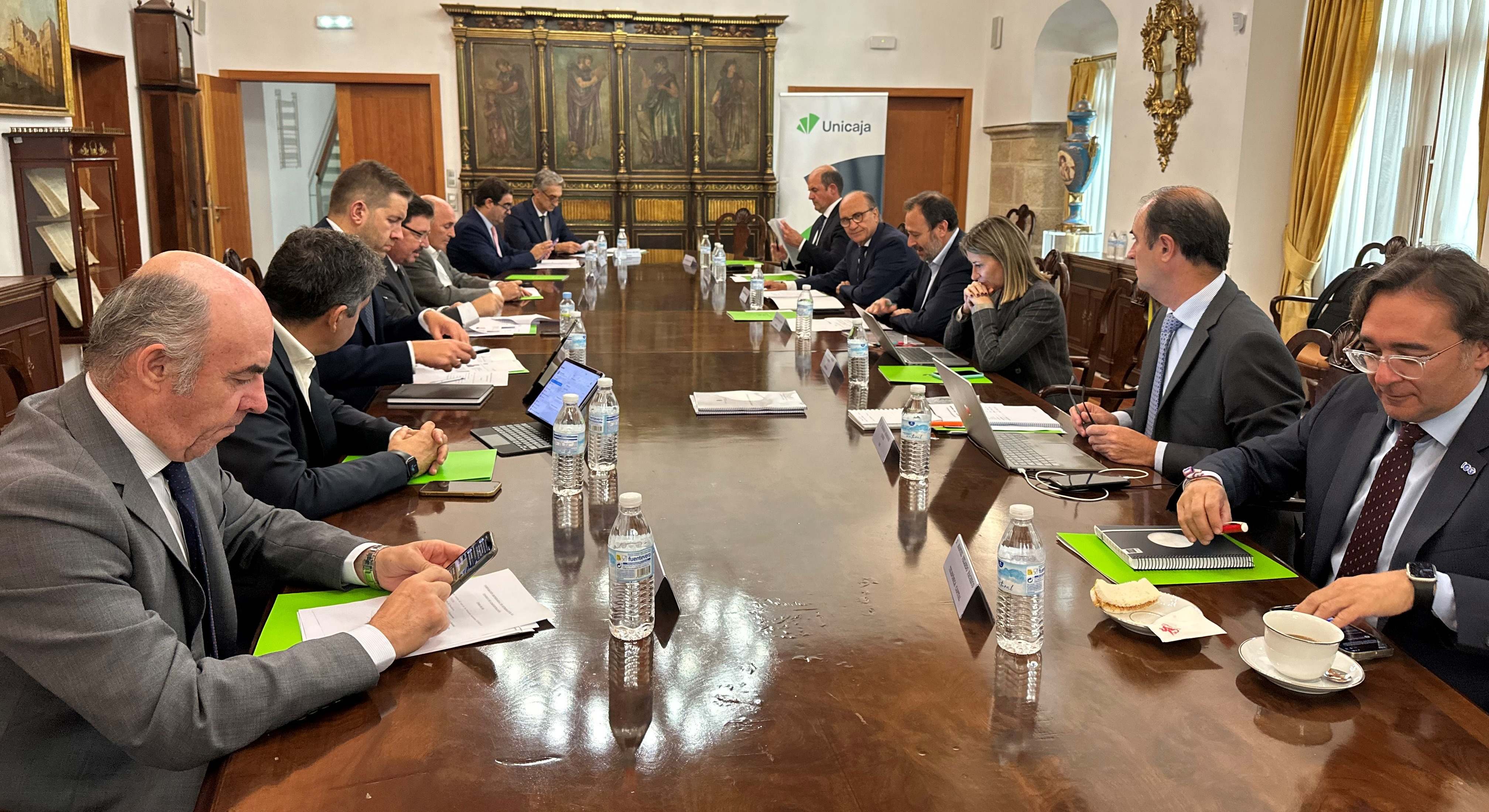 Imagen de la última reunion del Consejo de Administracion de la CEX