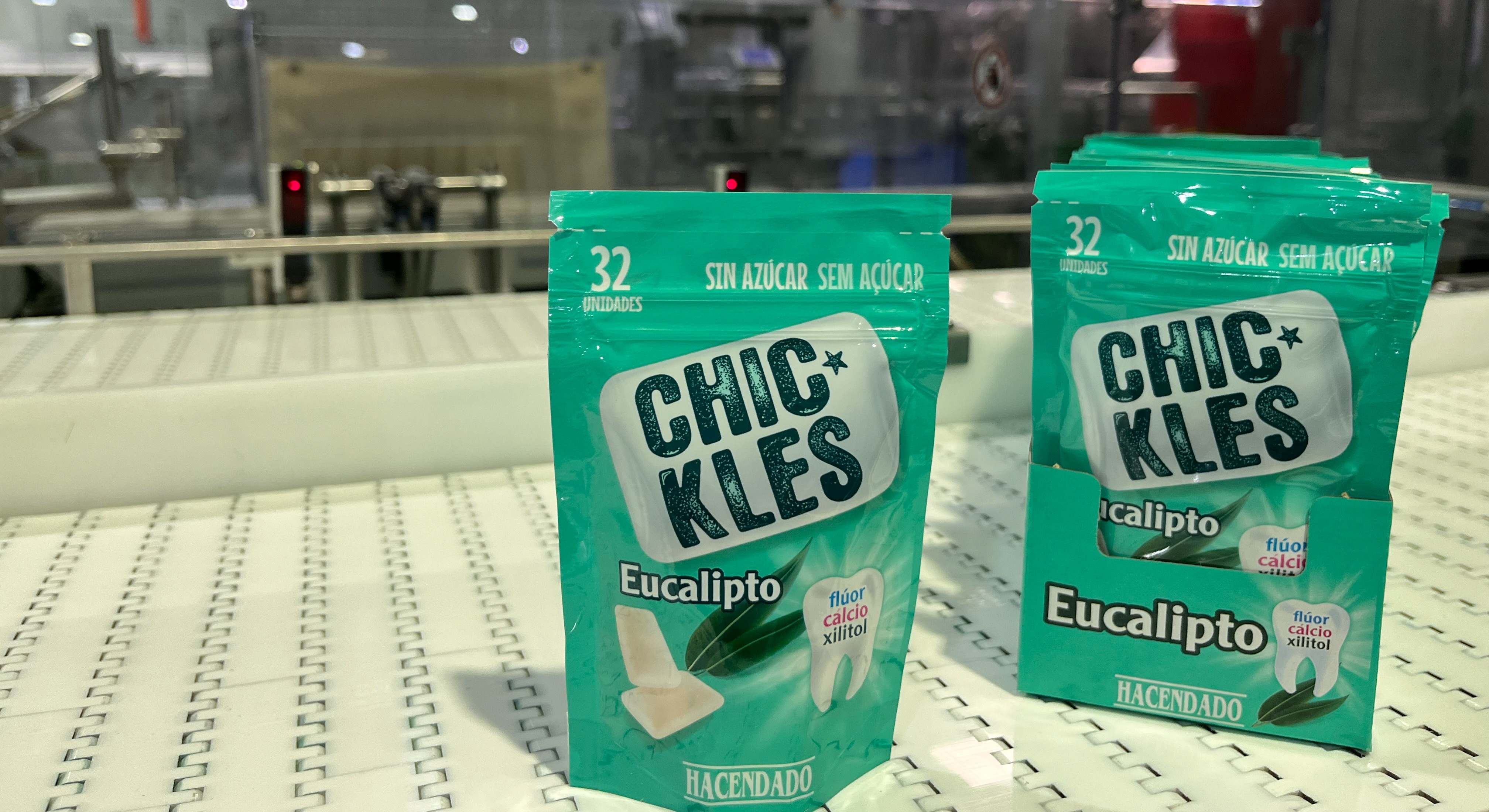 Una de las referencias de la empresa de chicles.
