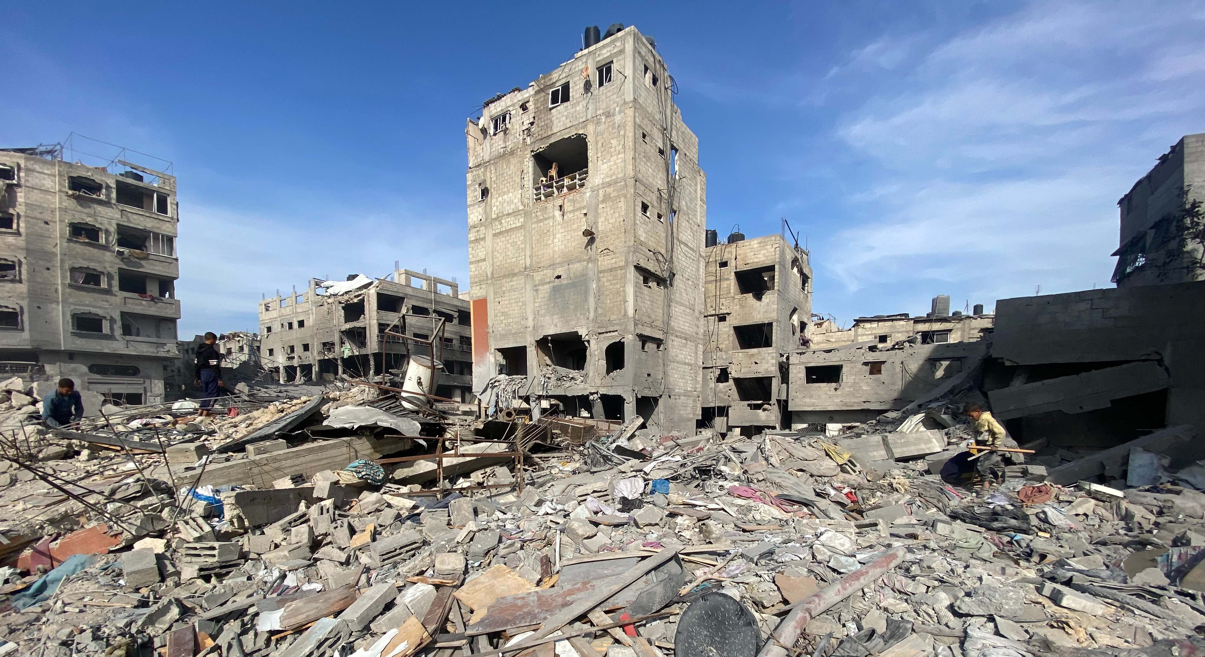 Imagen de la Franja de Gaza.