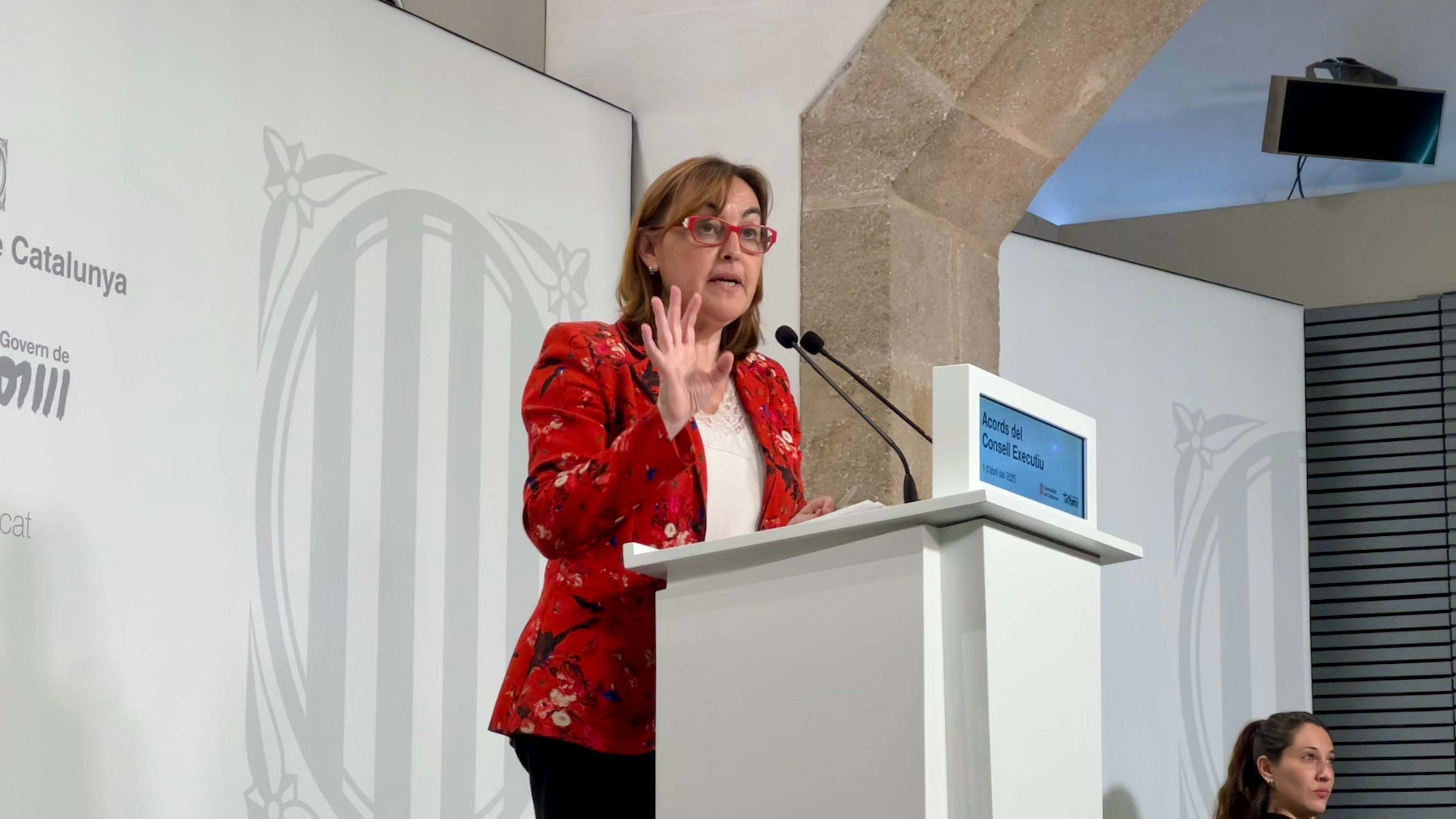 La consejera de Territorio, Vivienda y Transición Ecológica, Sílvia Paneque. EE
