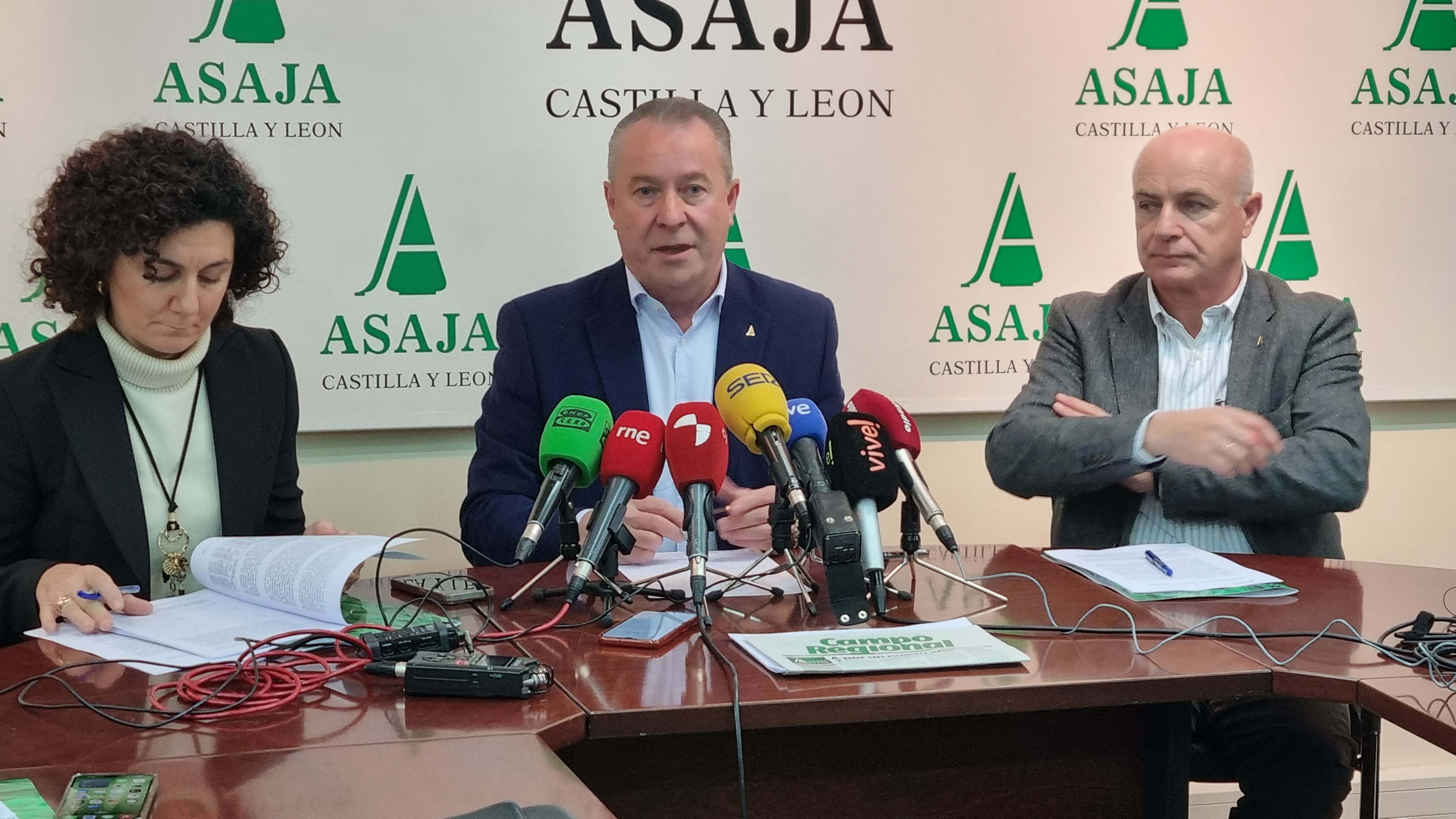 Dirigentes de Asaja Castilla y León