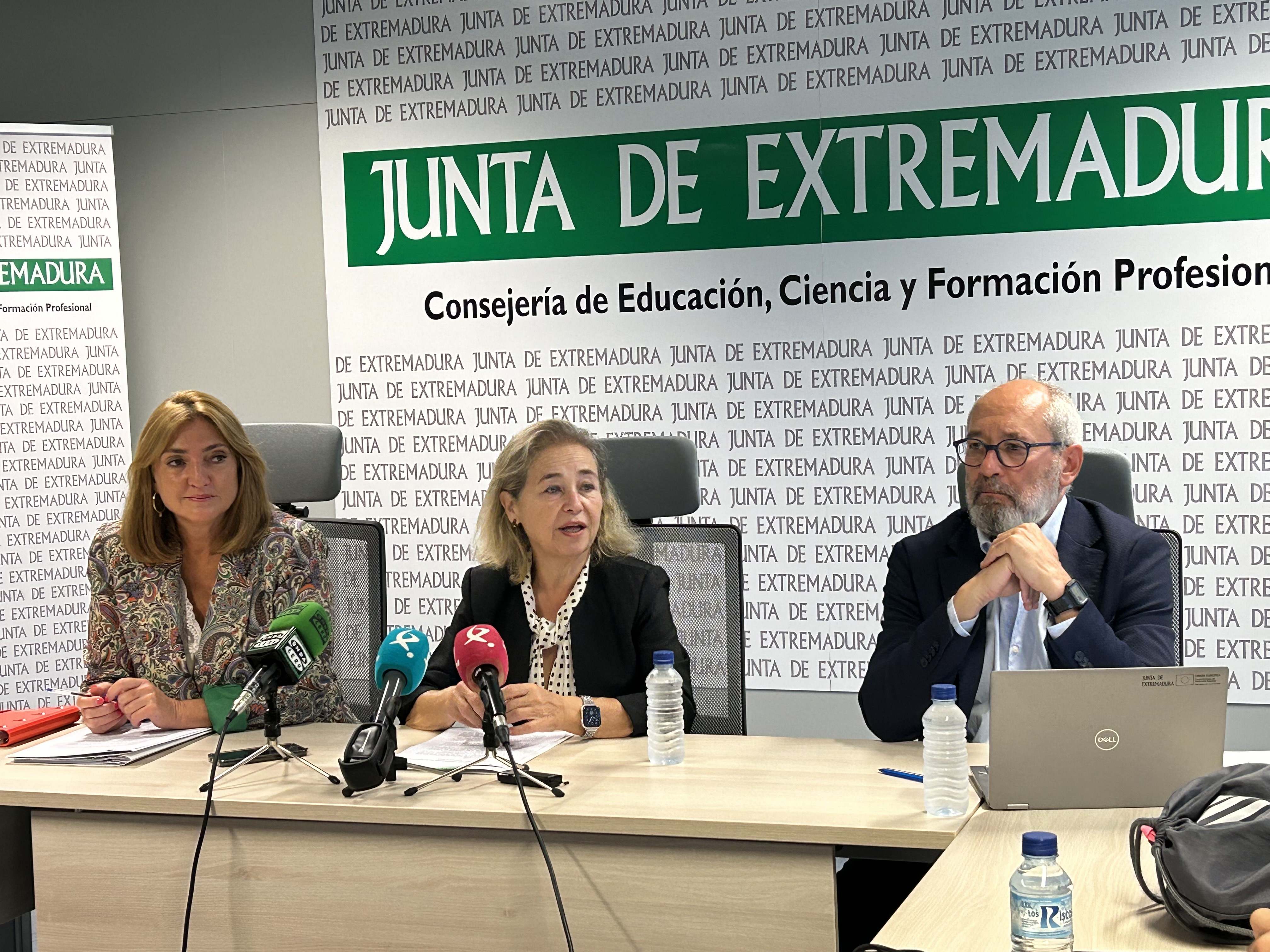 La consejera de Educación, Mercedes Vaquera
