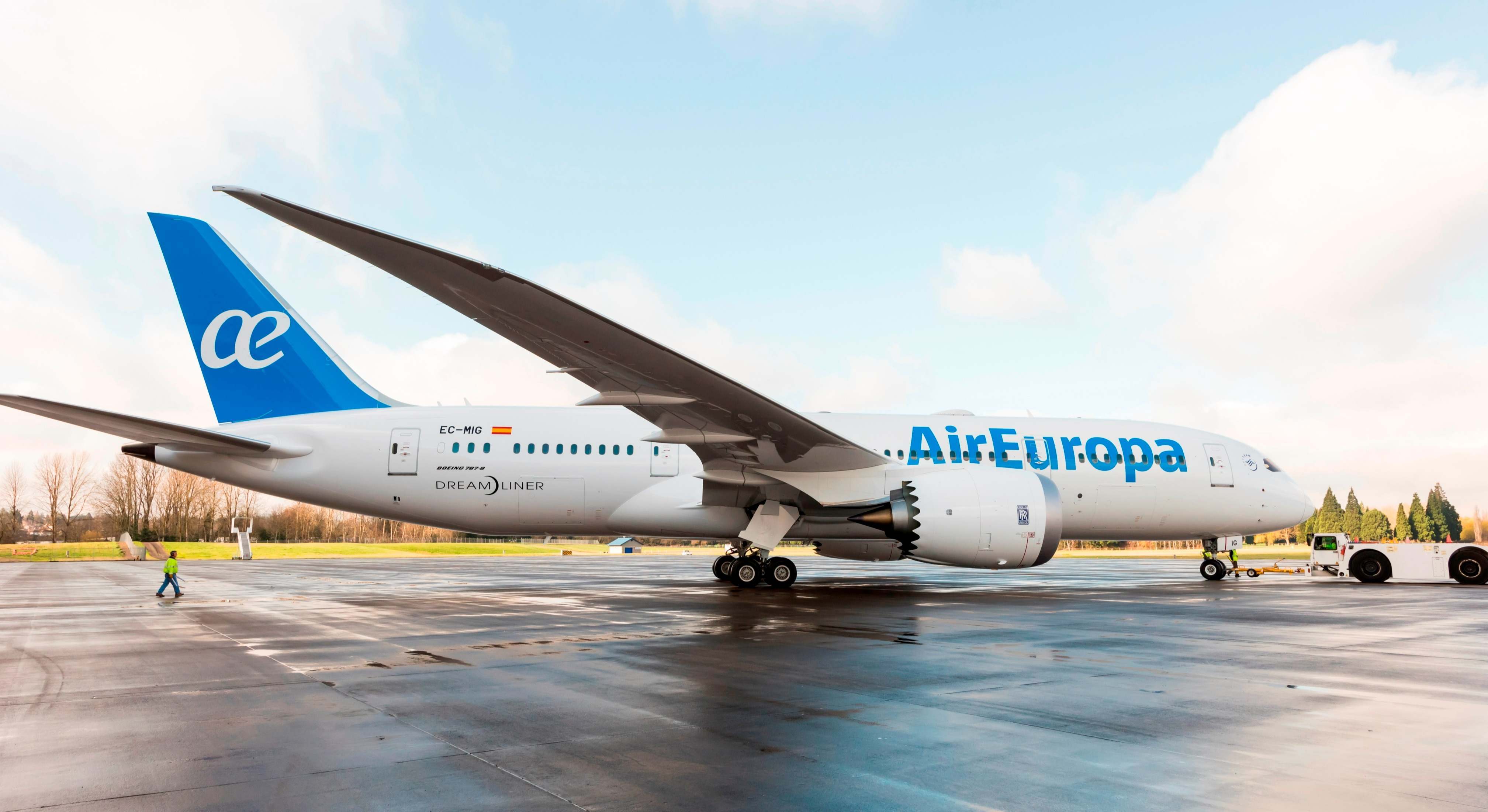 Avión de Air Europa. /