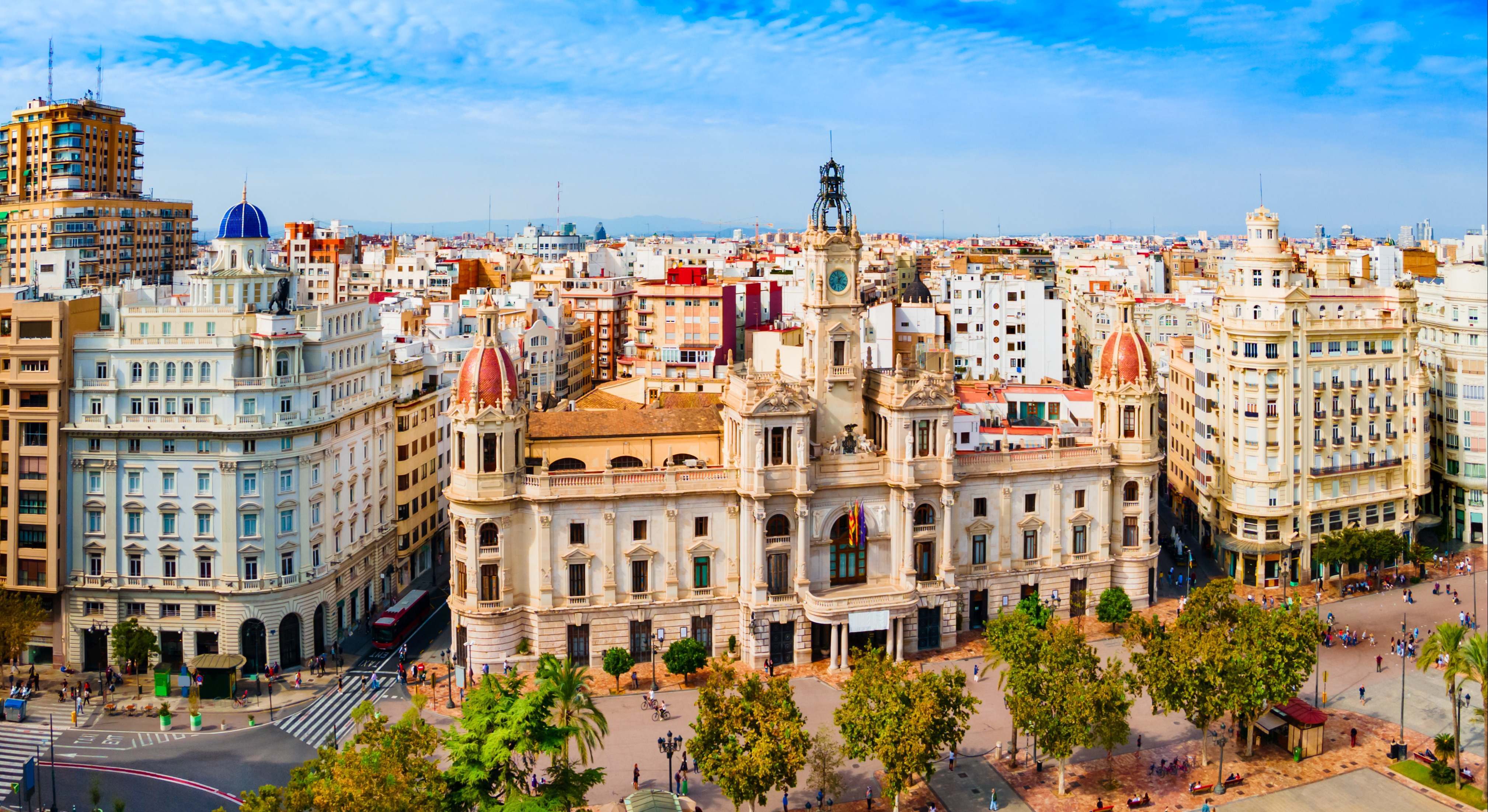 Vista panorámica de Valencia