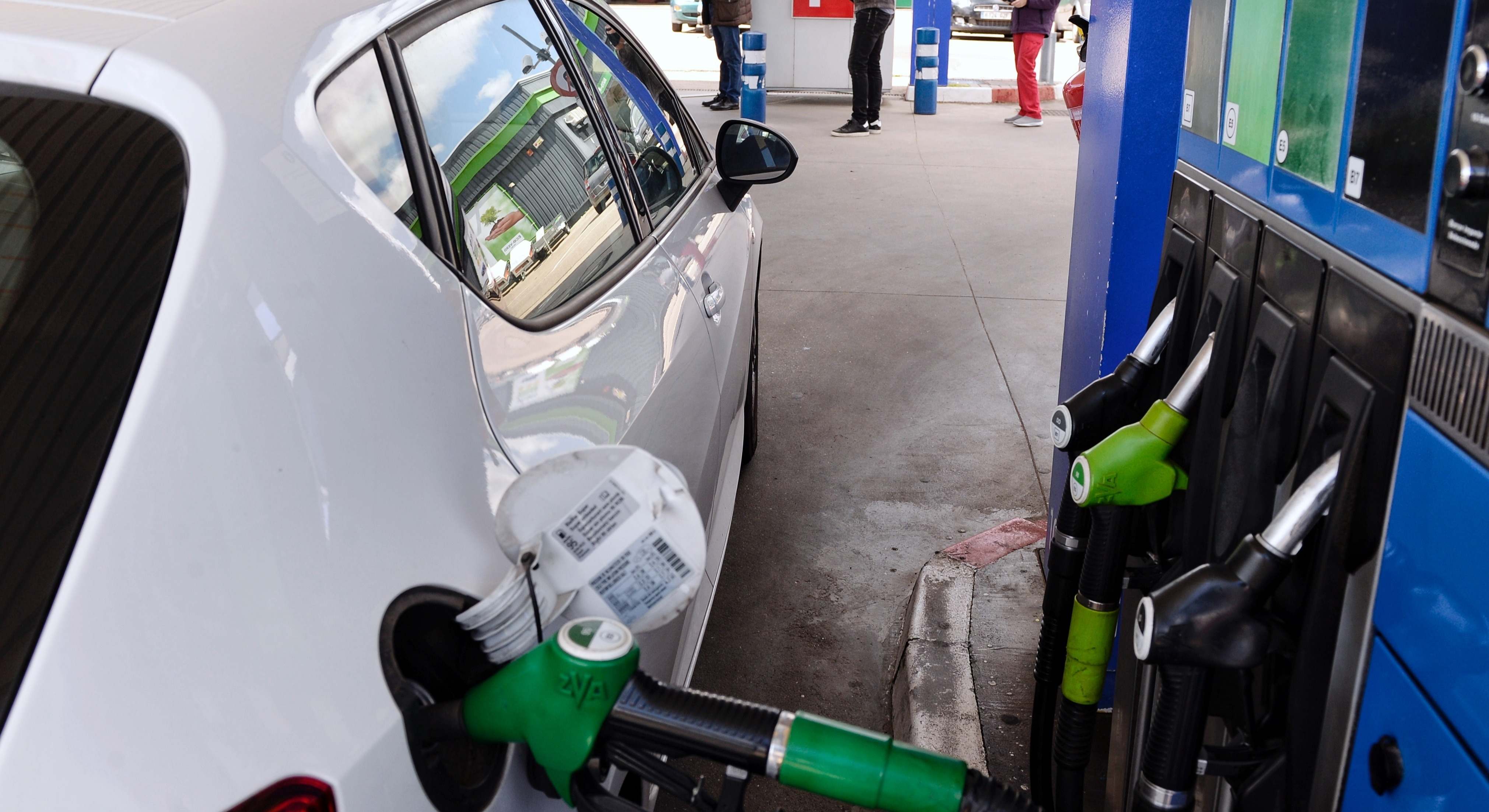 Una gasolinera en Valladolid